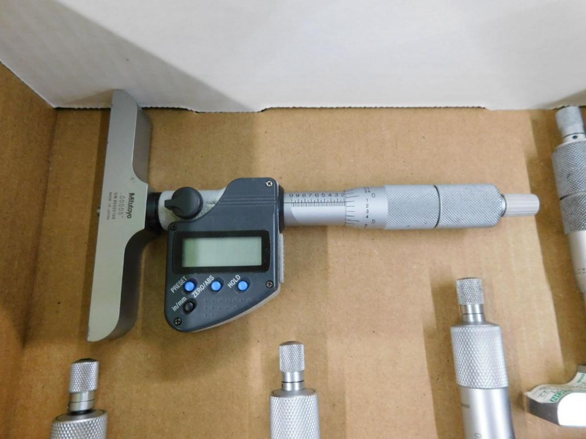 LOT: Assorted Depth Gages, OD Micrometers - Image 3 of 4