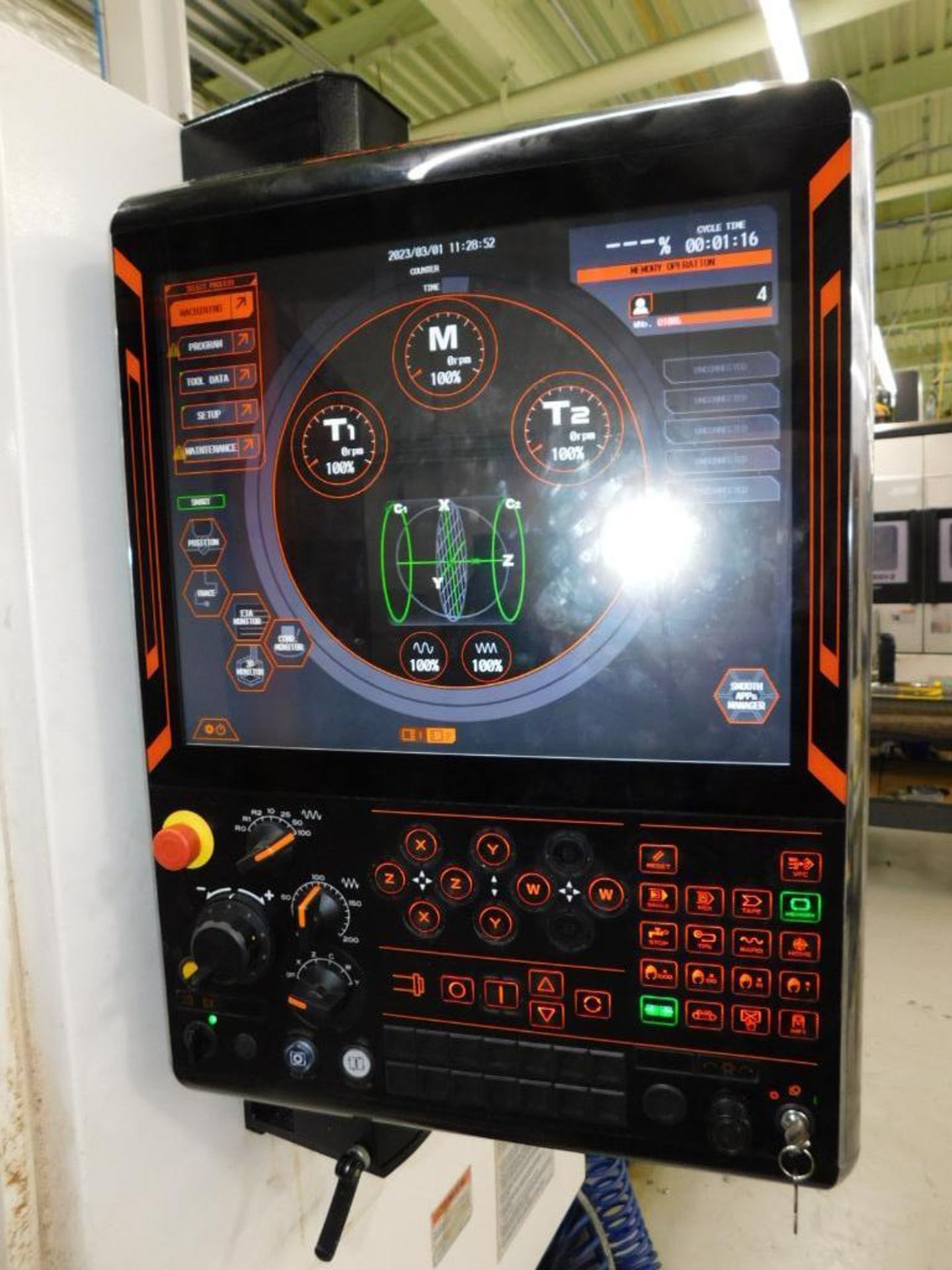 Mazak Quick Turn 250MSY CNC Turning Center, Mazatrol Smooth G CNC Control, 26.5" Swing, 14.76" Max. - Image 10 of 14