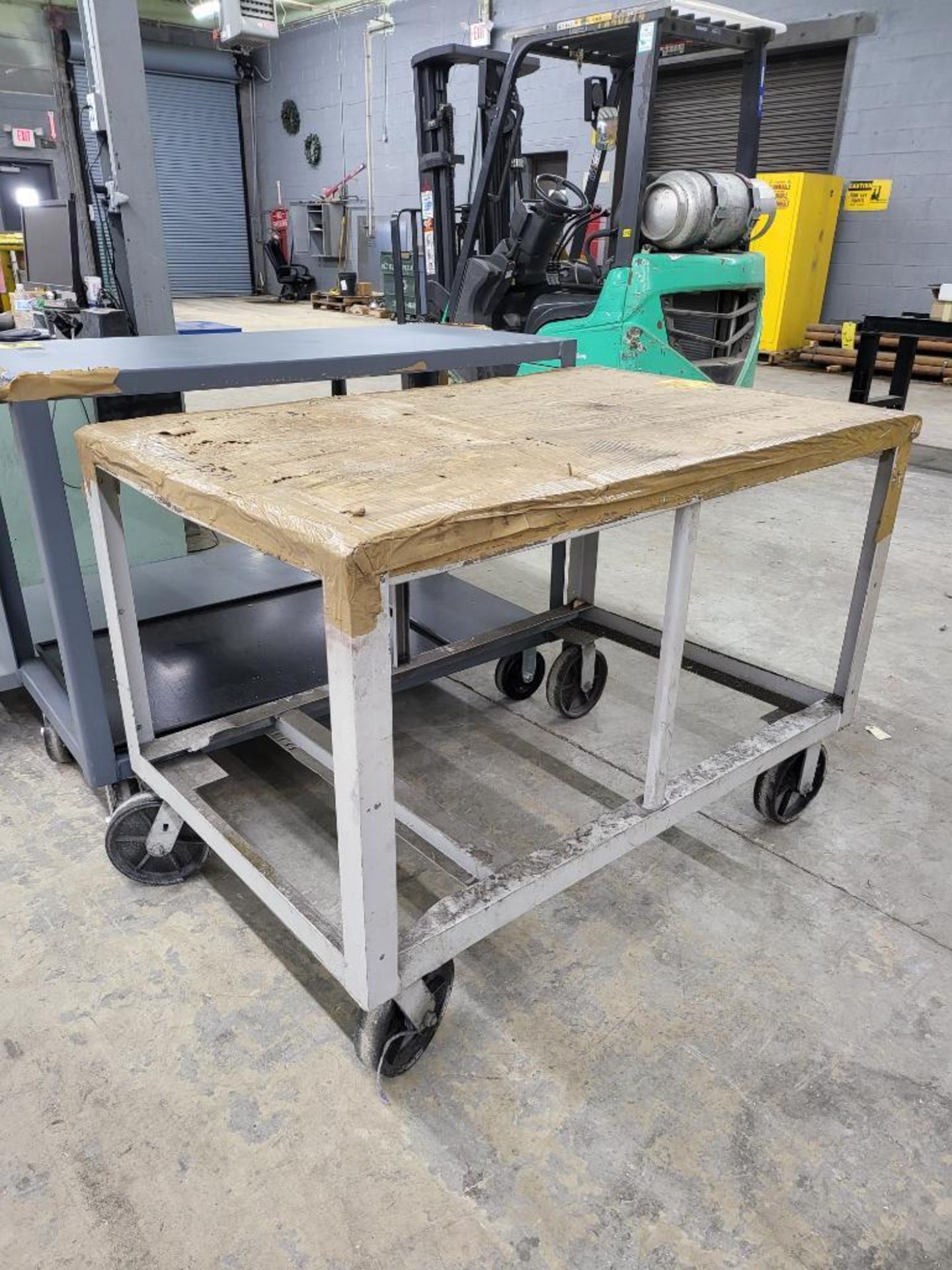 LOT: Rolling Shop Carts, 60" x 24", 48" x 24", 48" x 30" - Image 3 of 6