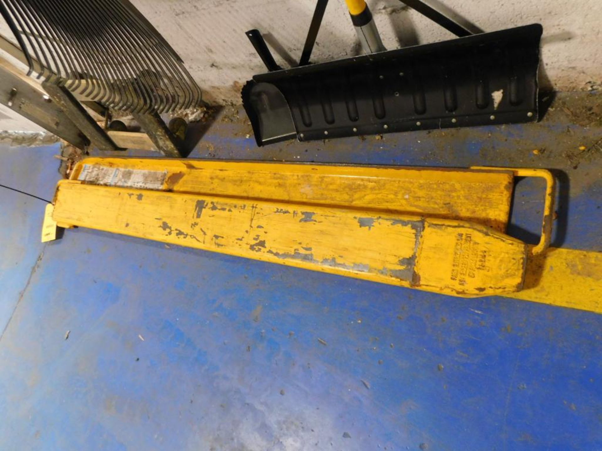 Set of 5'3" Forklift Fork Extensions - Image 2 of 3