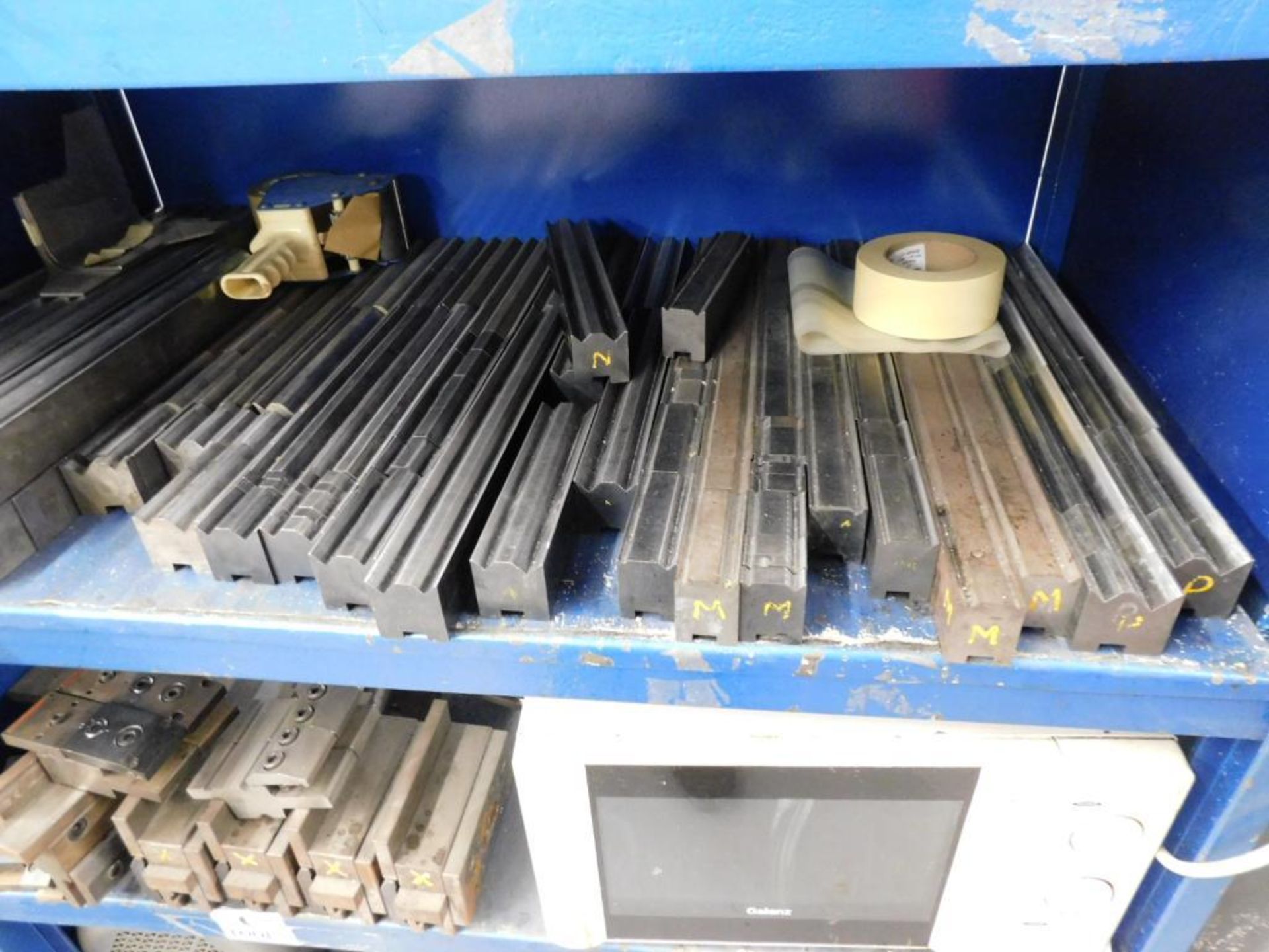 LOT: Assorted Amada Press Brake, Dies on Rack - Image 3 of 4