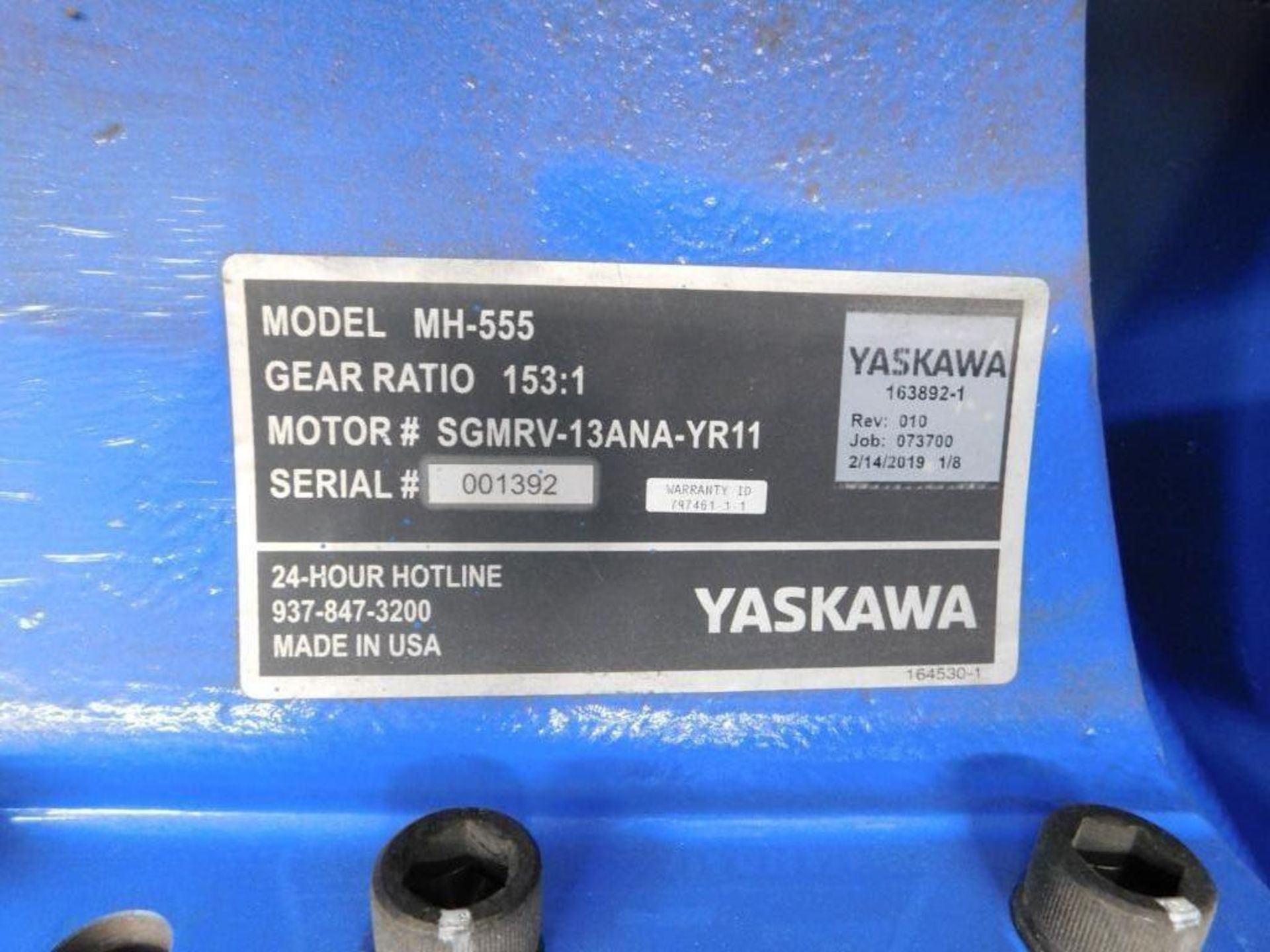 Yaskawa Dual Robotic Welding Cell, (2) Yaskawa YR-1-06VXH25-A10 Robots, 26.5 Lb. (12 kg) Max. Payloa - Image 10 of 29