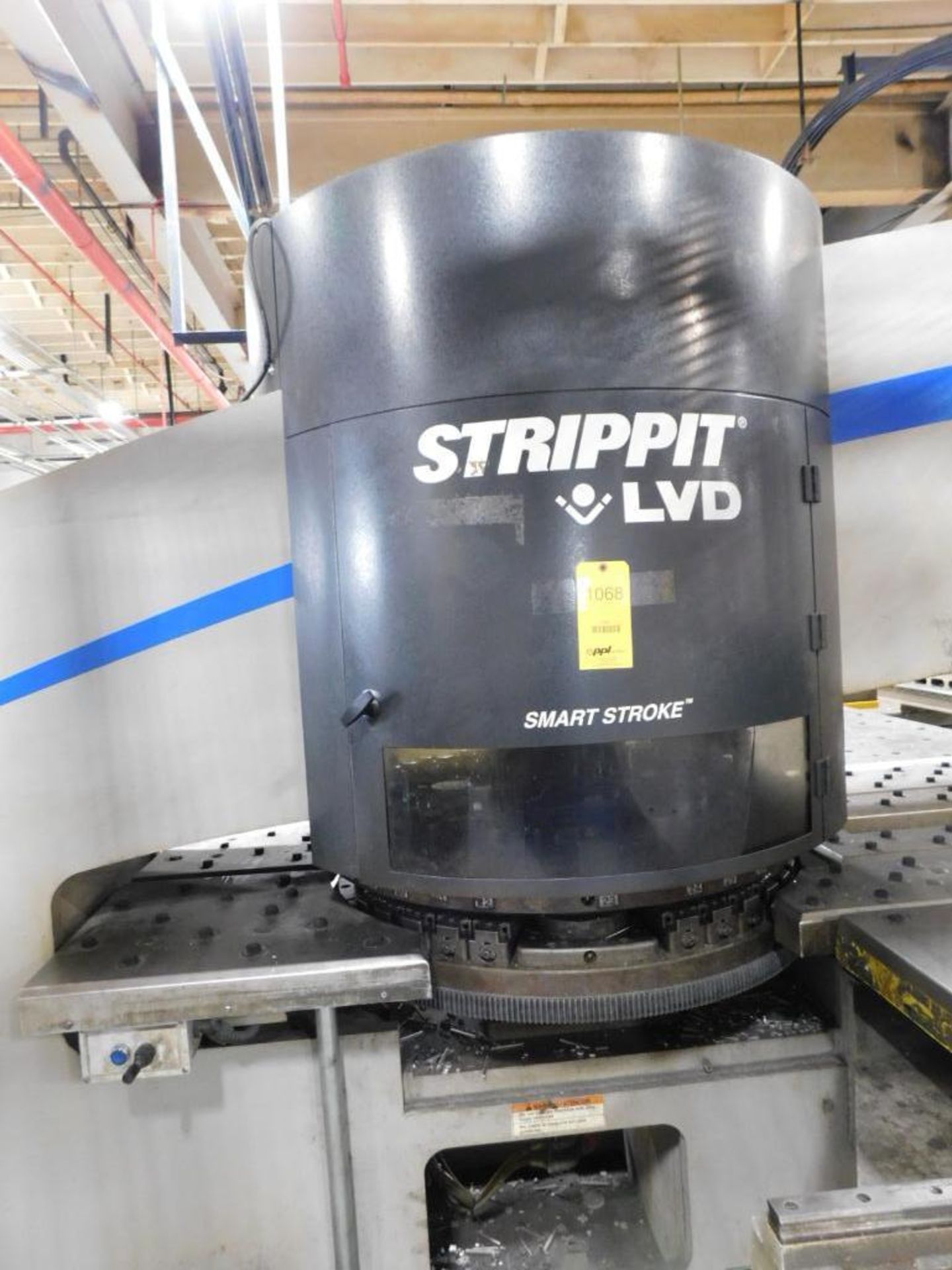 LVD Strippit Global 20 1225 CNC Turret Punch Press, Fanuc 180i-P CNC, 22 Ton, 50" x 98" Travel, .25" - Image 3 of 13