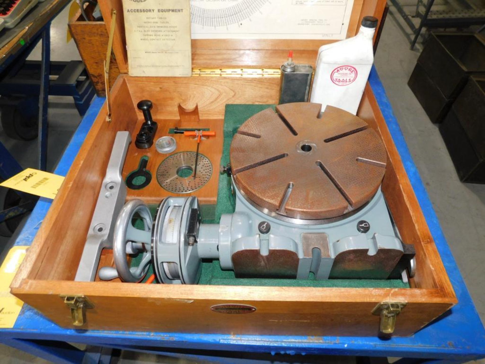 Moore 11" Vertical & Horizontal Rotary T-Slot Table - Image 2 of 6