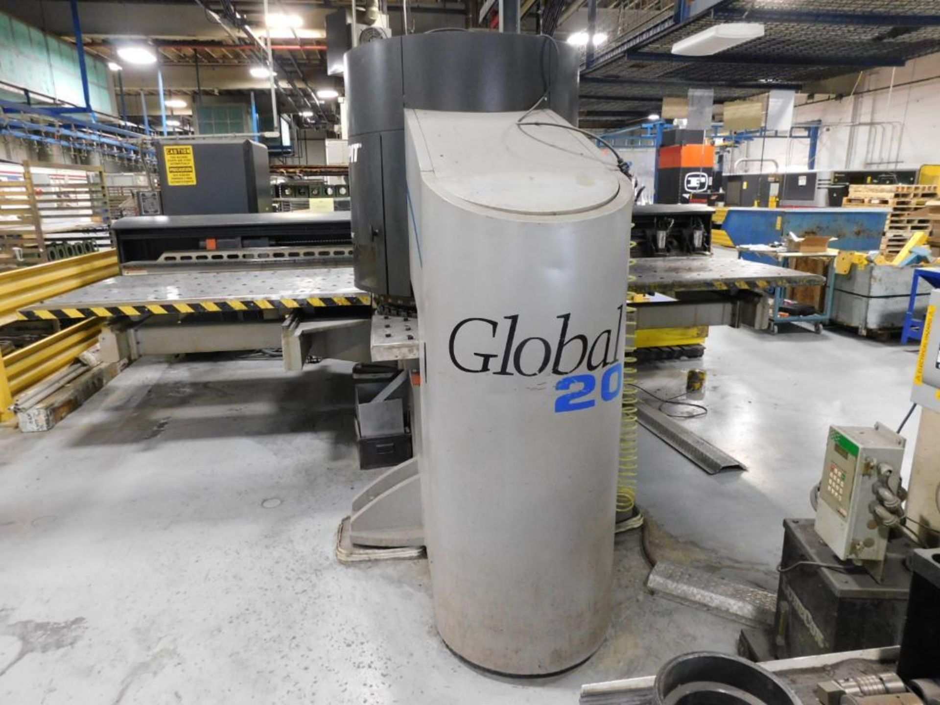 LVD Strippit Global 20 1225 CNC Turret Punch Press, Fanuc 180i-P CNC, 22 Ton, 50" x 98" Travel, .25" - Image 5 of 13