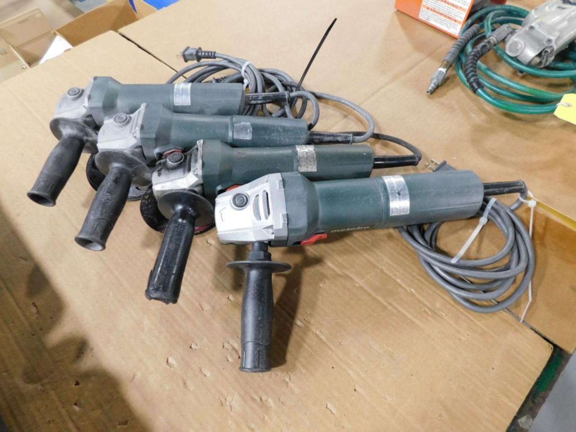 LOT: (4) Metabo Right Angle Grinders