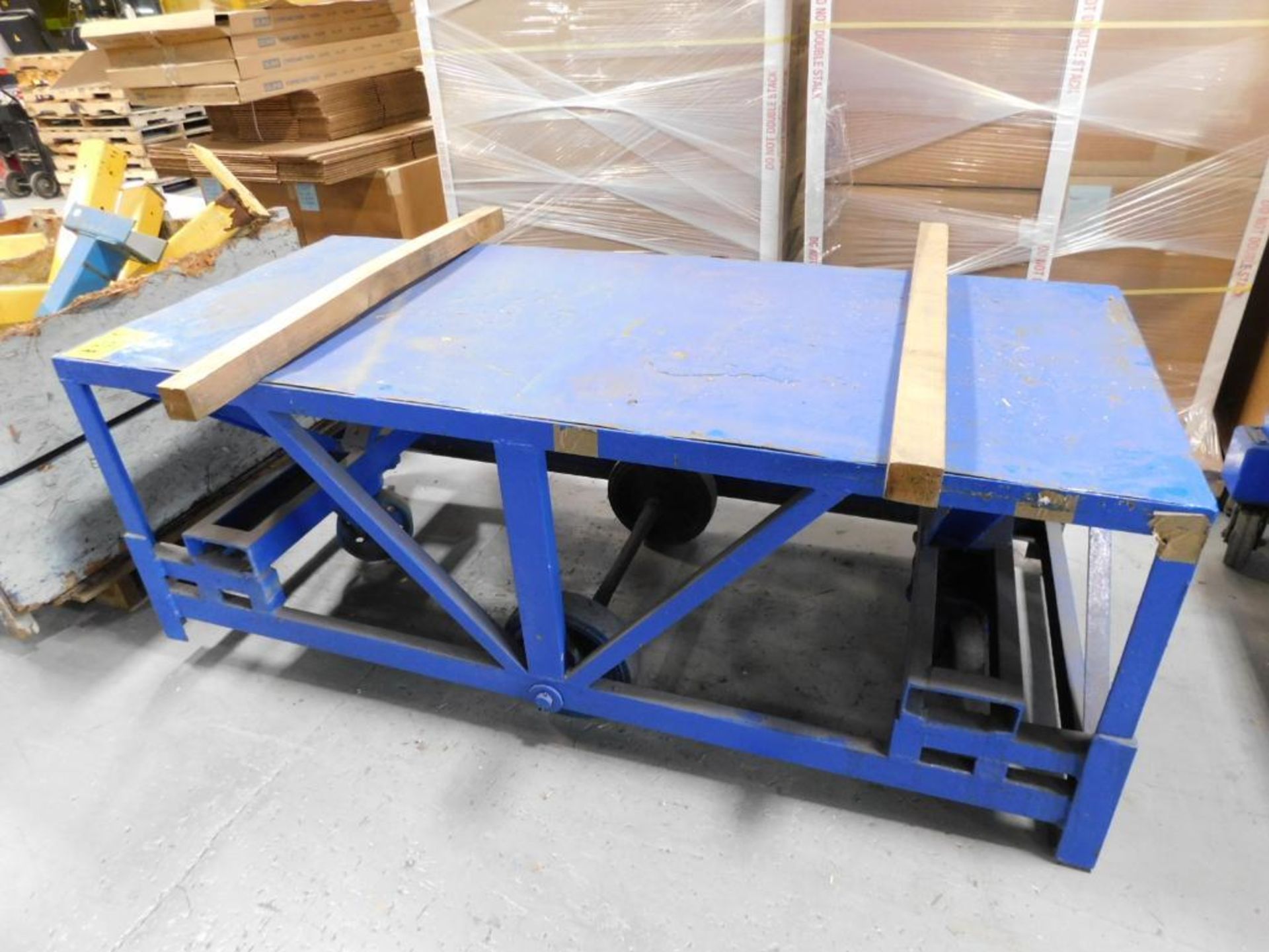 LOT: 48" x 72" HD Rolling Material Carts, 30" x 80" HD Rolling Material Carts - Image 3 of 3