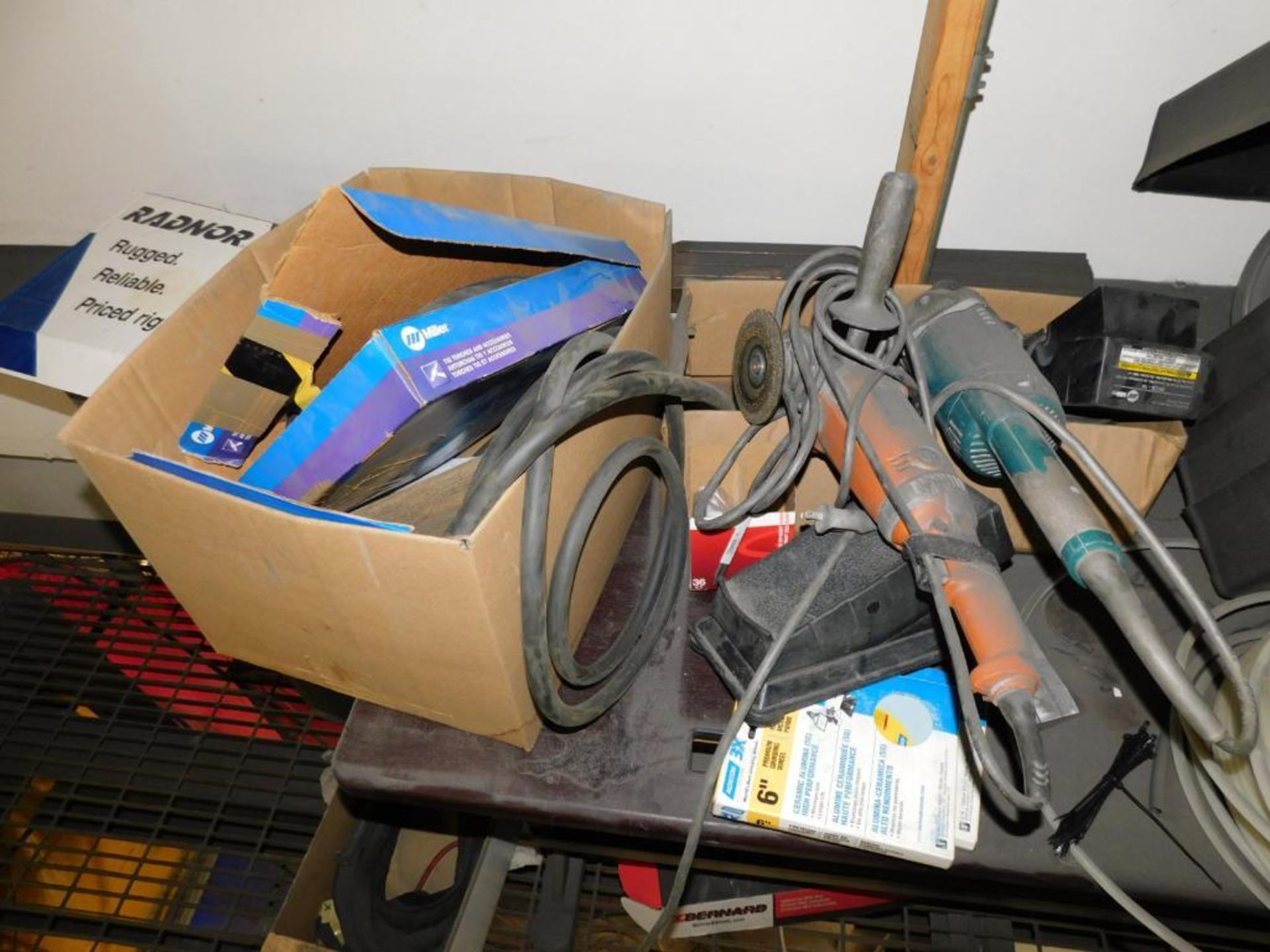LOT: Contents of Loft: Assorted Welding, Grinding, Shipping Supplies - Image 4 of 9