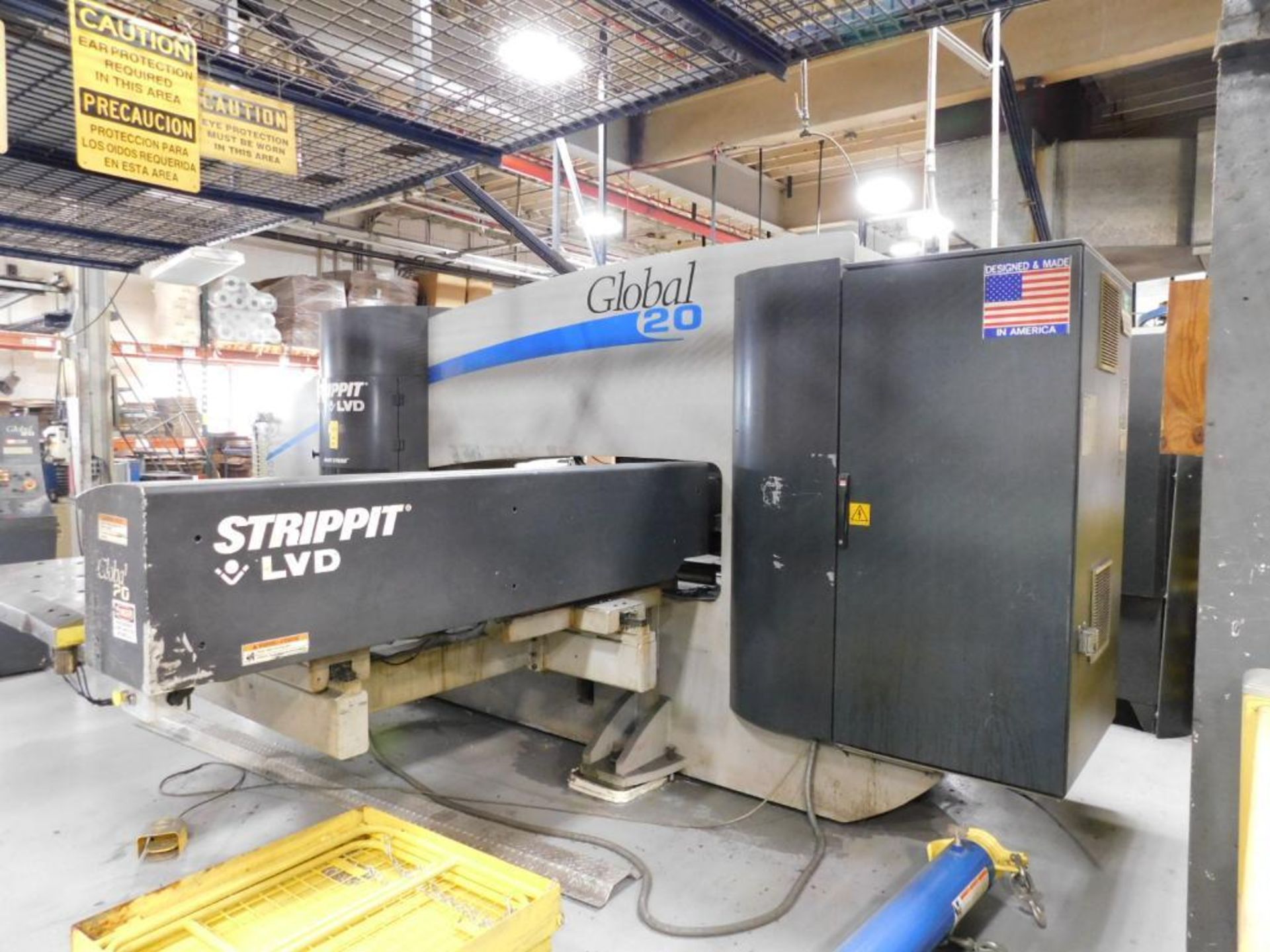 LVD Strippit Global 20 1225 CNC Turret Punch Press, Fanuc 180i-P CNC, 22 Ton, 50" x 98" Travel, .25" - Image 2 of 13