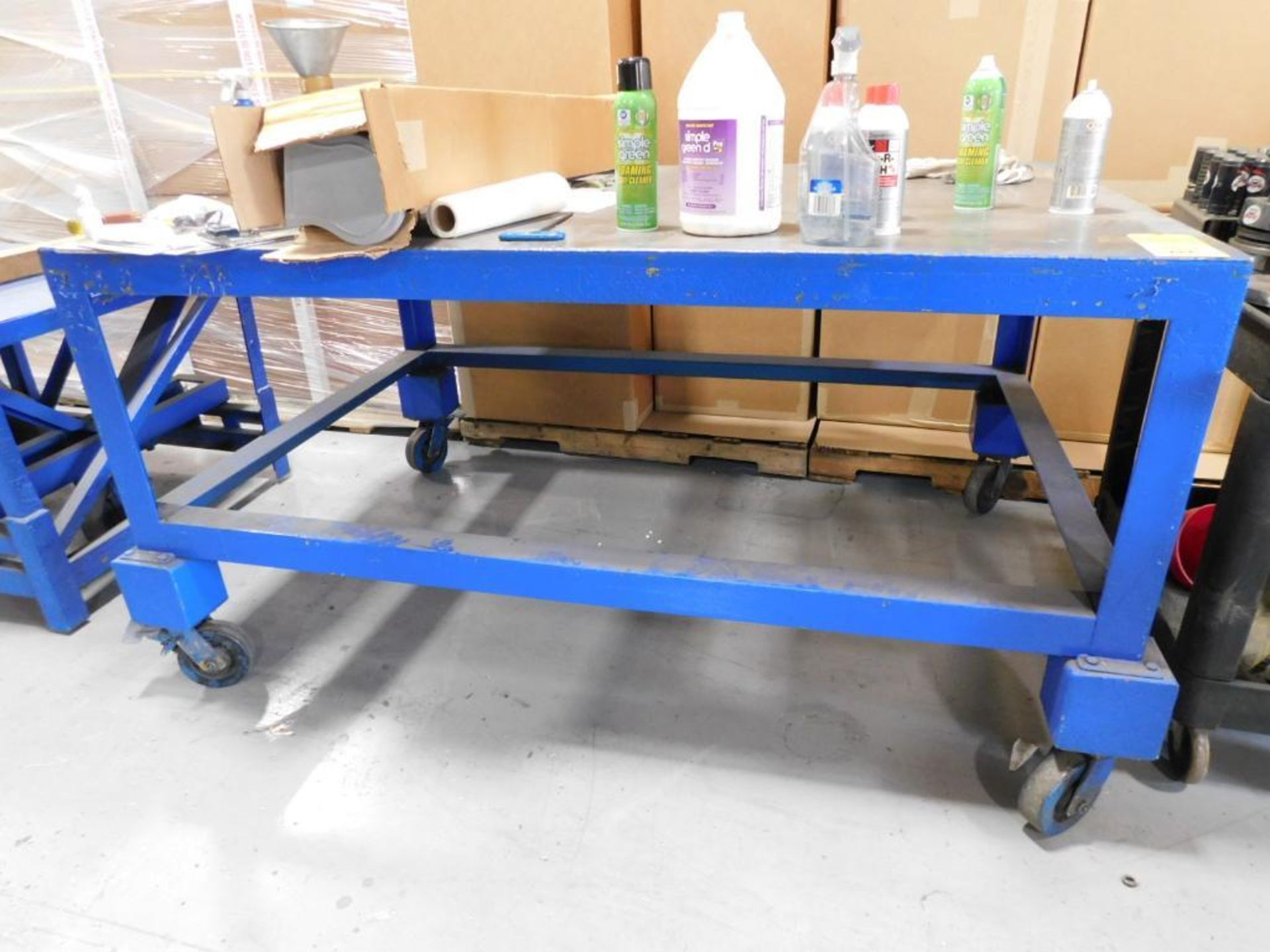 LOT: 48" x 72" HD Rolling Material Carts, 30" x 80" HD Rolling Material Carts - Image 2 of 3