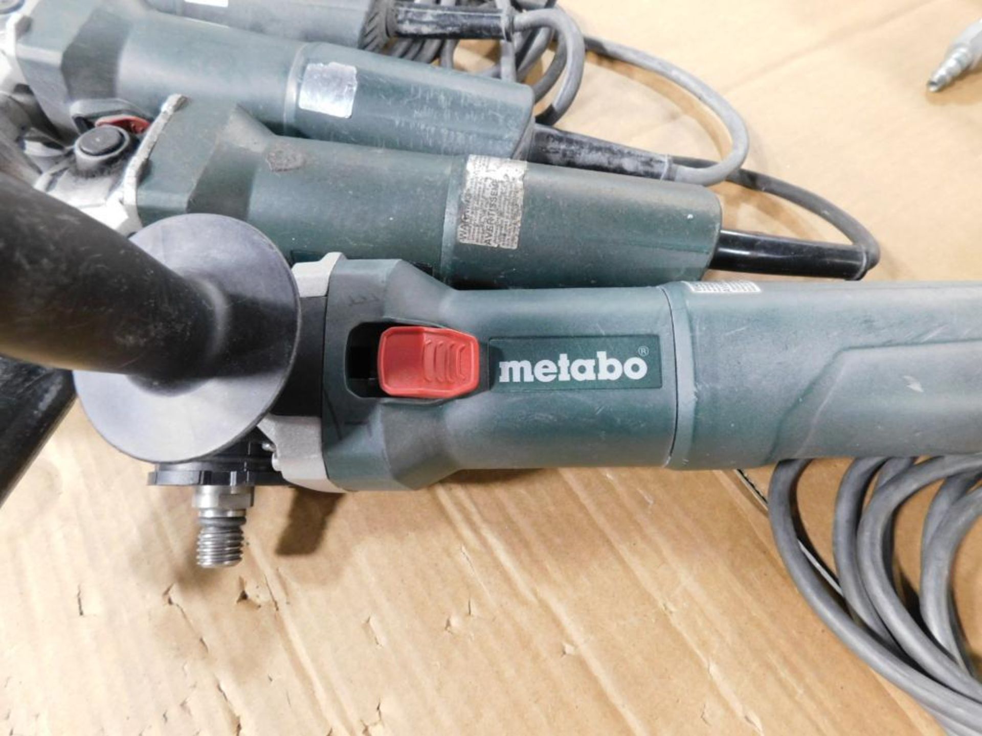 LOT: (4) Metabo Right Angle Grinders - Image 2 of 2