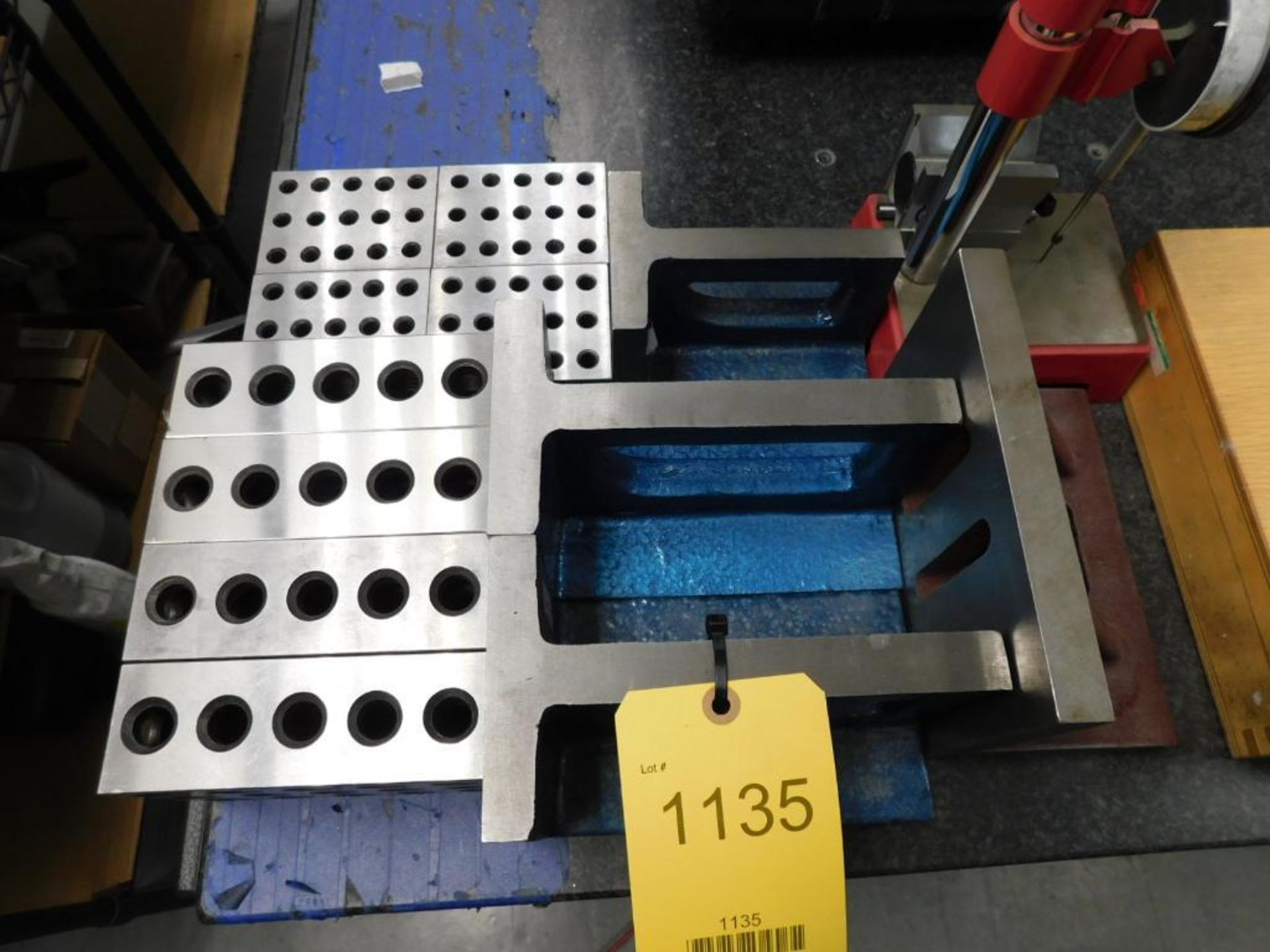 LOT: Assorted 2-4-6 Blocks, Angle Plates, SPI Indicator Stand, Magnetic V Block, Clamping Accessorie - Image 2 of 5