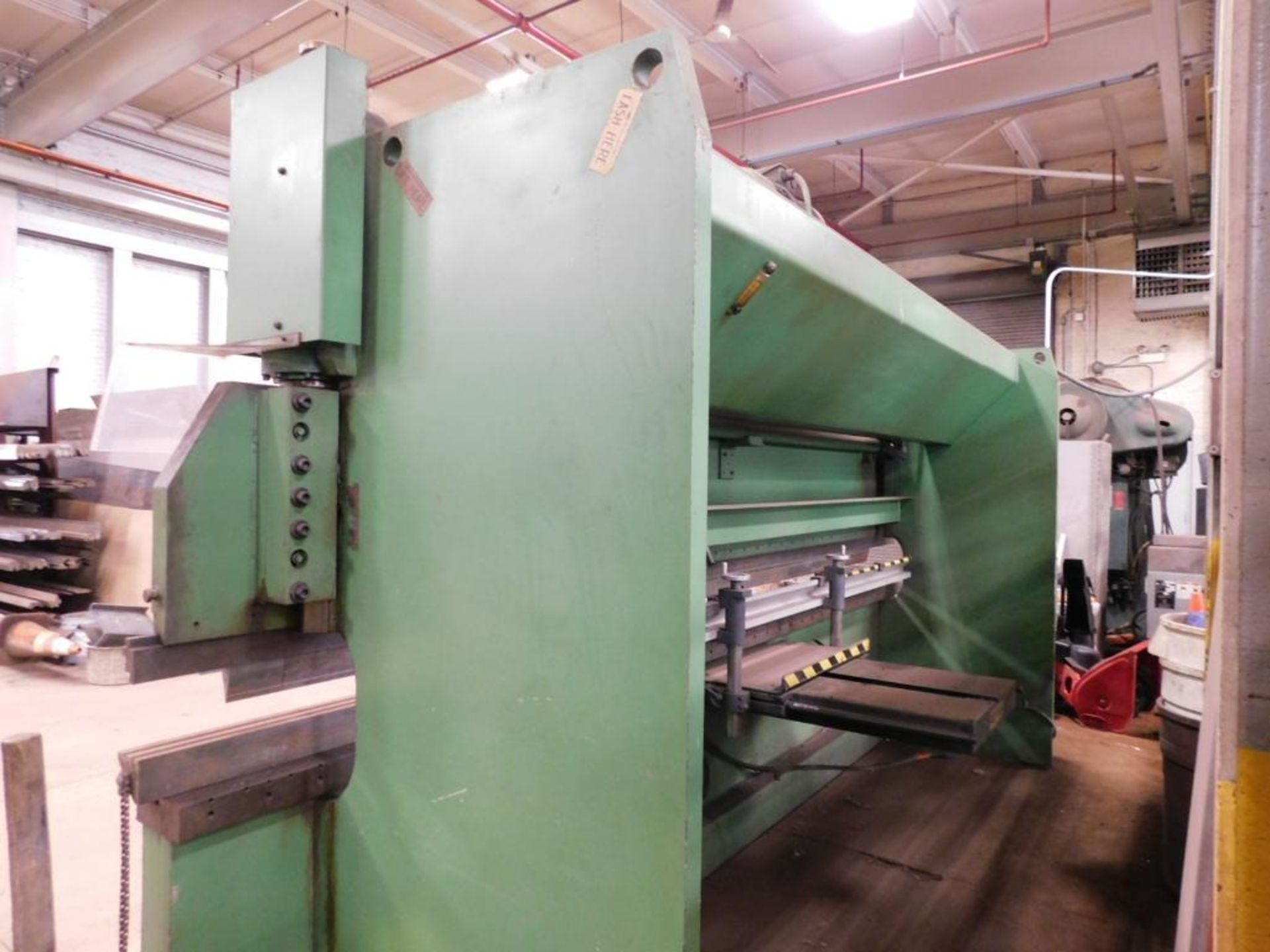 LVD 110 Ton Press Break, Type: 110-BH15C, No. 11.284, Max Cap: PPC 100/4500, Year: 1983, Hurco Autob - Image 7 of 10