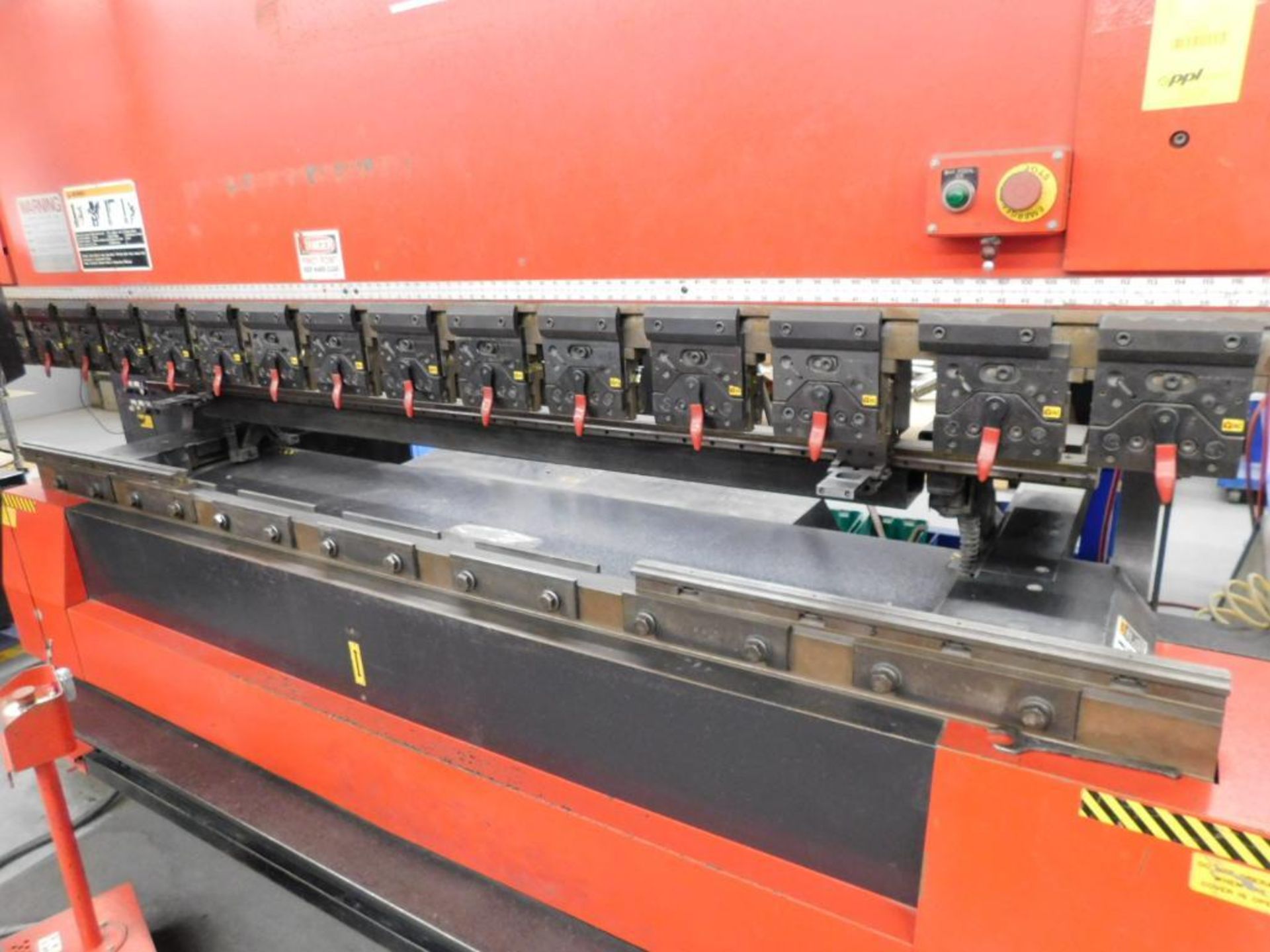 Amada FBDIII-1253 137 Ton x 10' CNC Press Brake AMNC 7 Axis CNC Control, 118" Max. Bending Length, 1 - Image 2 of 16