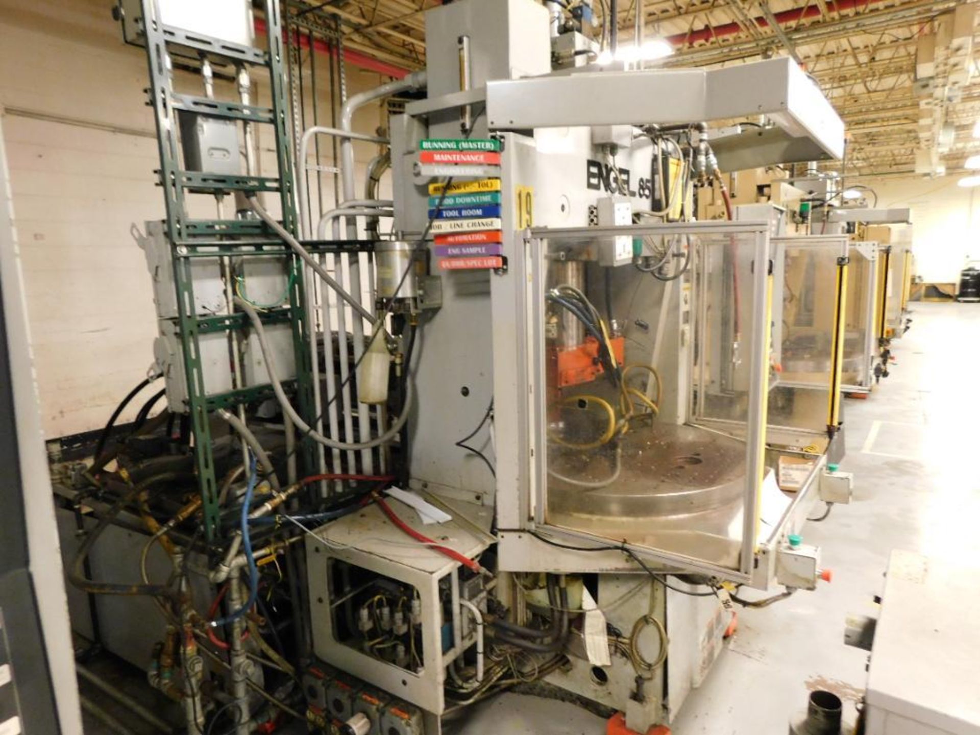 2002 Engel ES 330/85VS Plastic Injection Molding Machine, 85-Ton Capacity, Vertical, 3.2-Oz, S/N 713 - Image 3 of 5