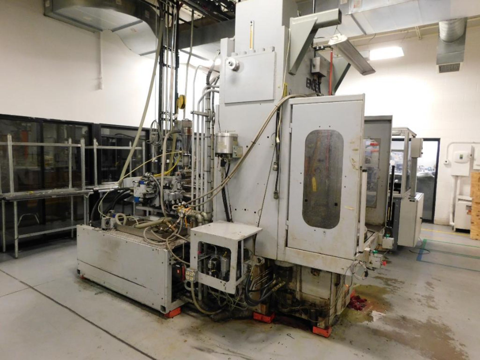 2004 Engel IN500H/125US Plastic Injection Molding Machine, 125-Ton Capacity, Vertical, S/N 71704/125 - Image 3 of 5