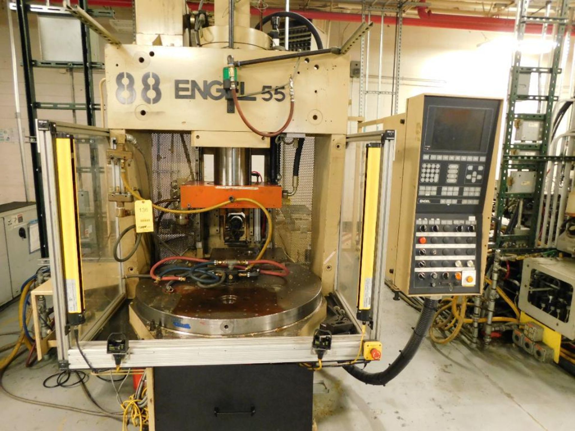 2001 Engel ES200H/55VRB Plastic Injection Molding Machine, 55-Ton Capacity, Vertical, S/N 70998/055/ - Image 2 of 5