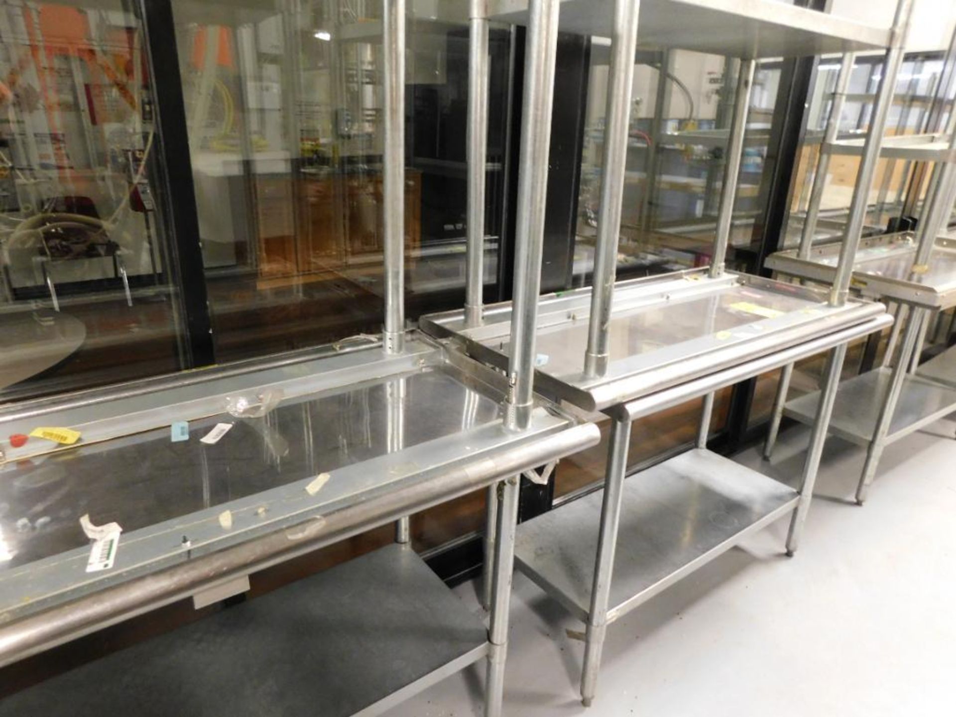 LOT: (6) 24" x 48" Stainless Top Tables - Image 2 of 2