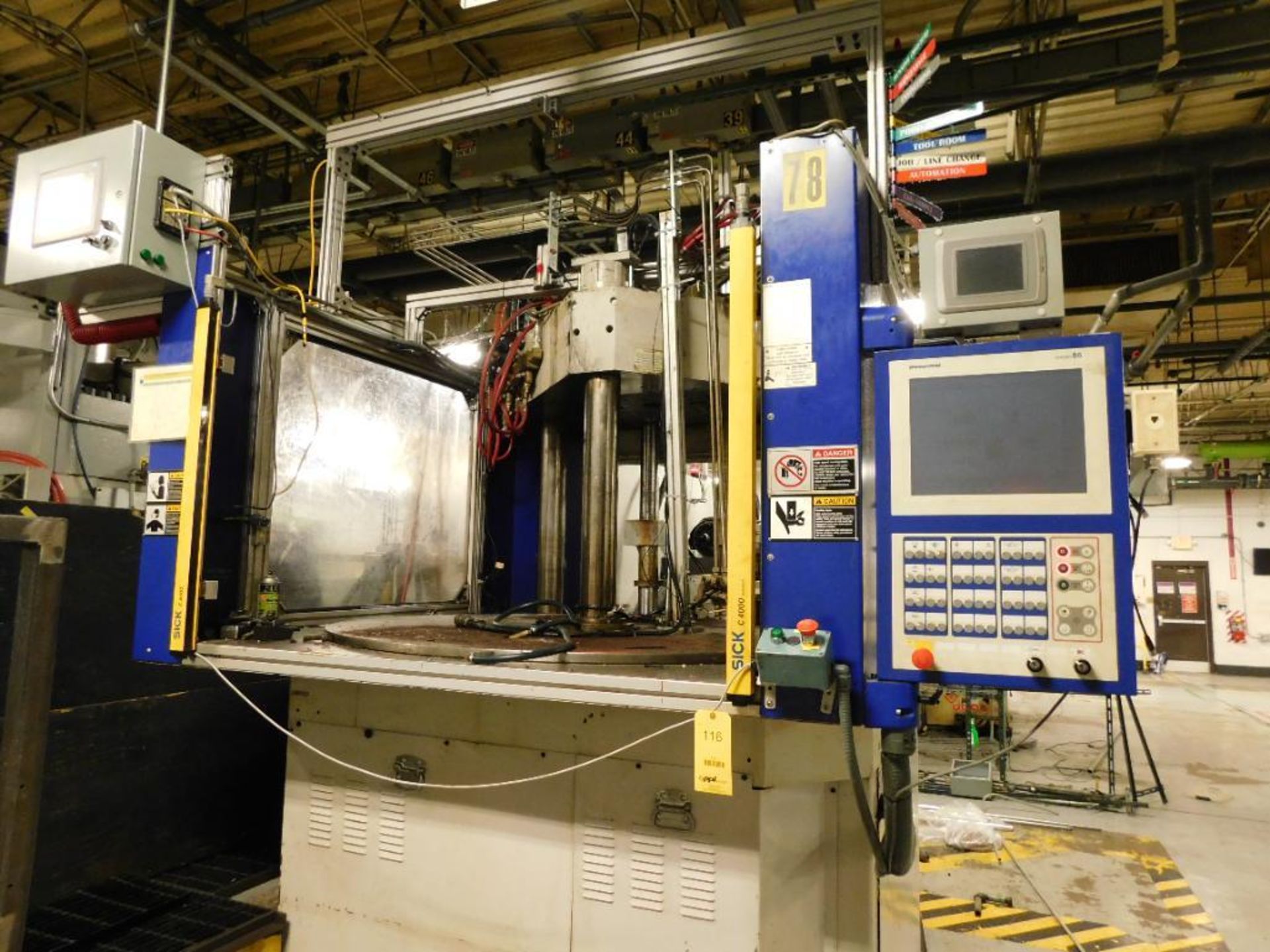 2013 Battenfeld VMR270/133H R1750 Plastic Injection Molding Machine, 270-Ton Cap., Vertical, 400mm-9 - Image 6 of 7