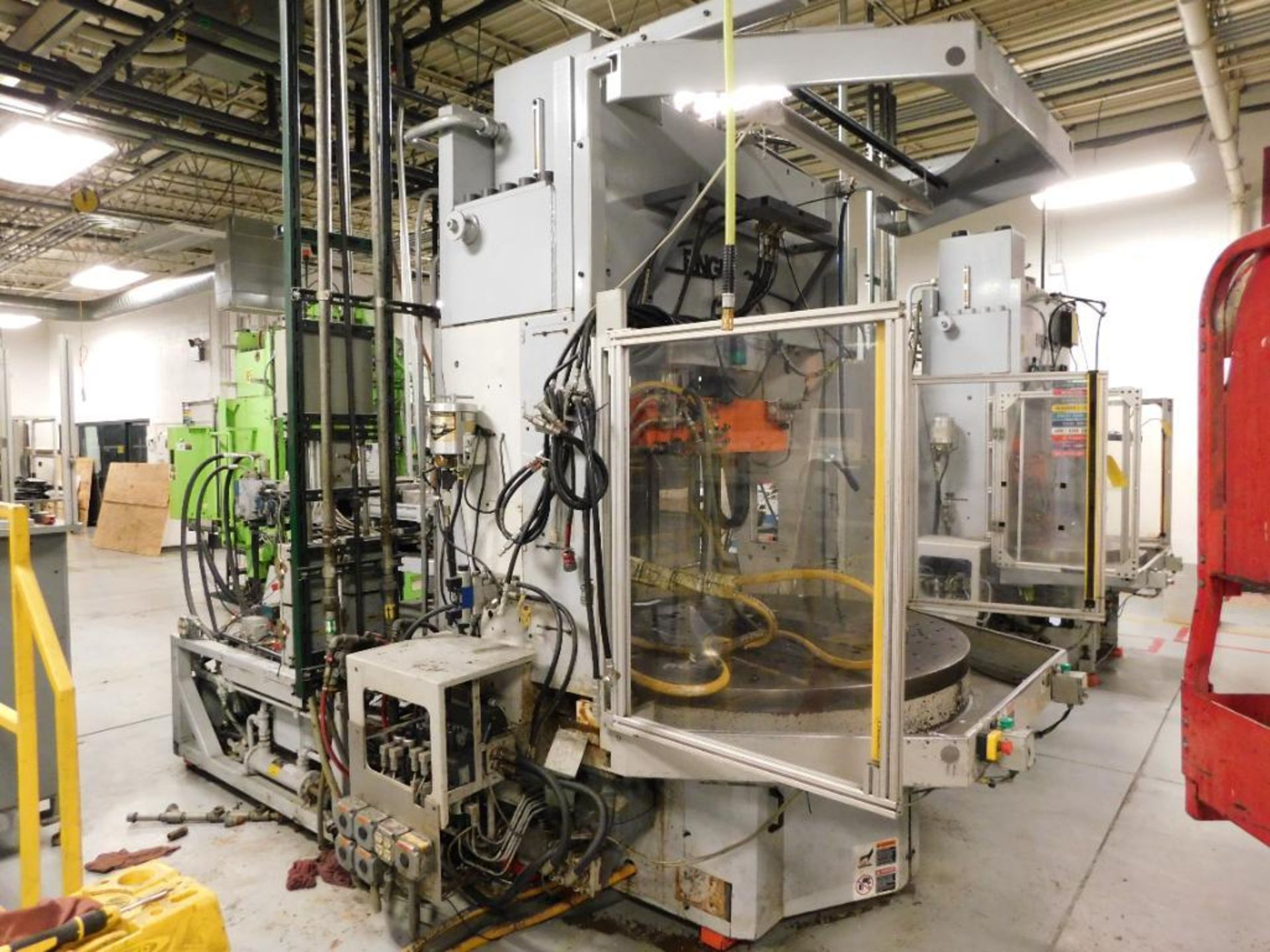 2003 Engel IN700H/200WP Plastic Injection Molding Machine, 200-Ton Capacity, Vertical, S/N 71504/200 - Image 3 of 5