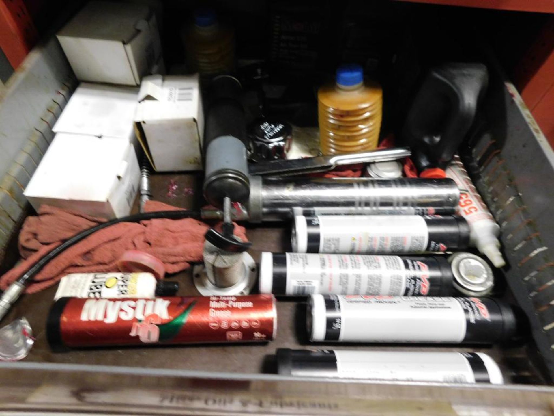 LOT: (2) Vidmar Cabinets w/Contents of Hydraulic Valves & Lubricants - Image 3 of 3