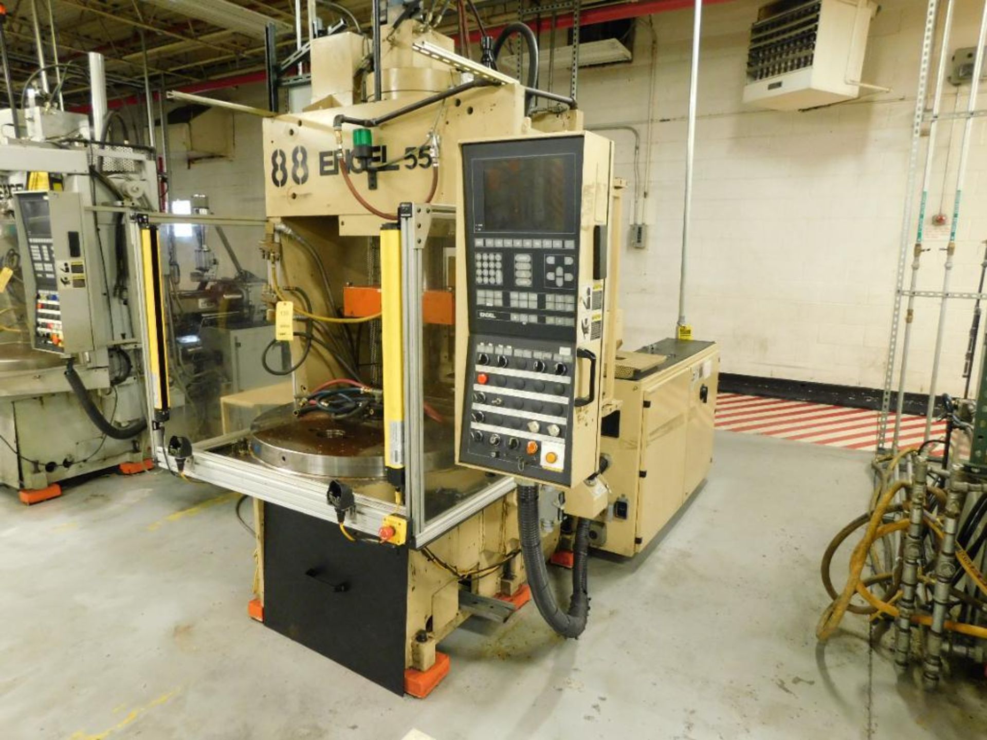 2001 Engel ES200H/55VRB Plastic Injection Molding Machine, 55-Ton Capacity, Vertical, S/N 70998/055/