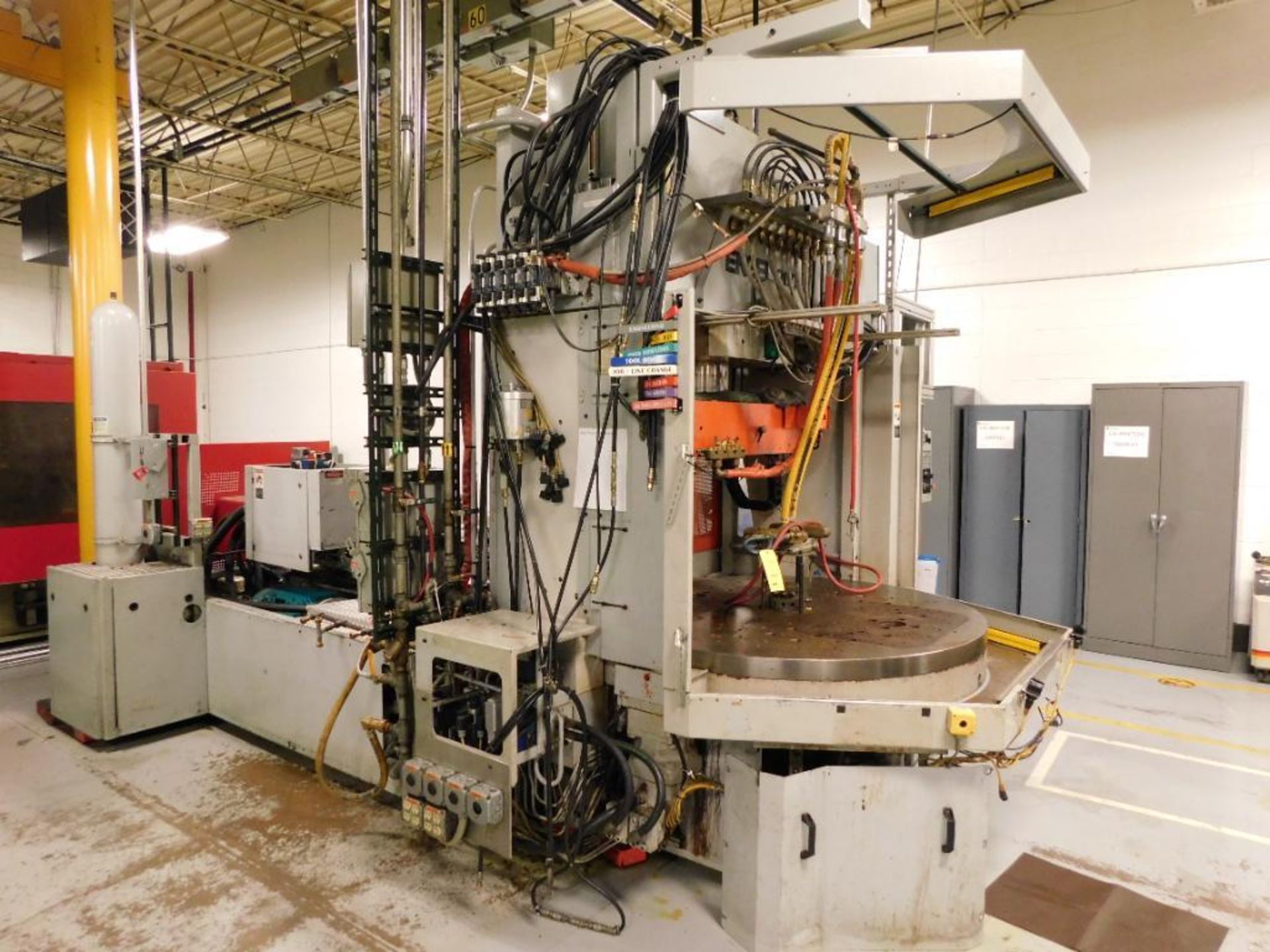 2003 Engel ES700/200/WP Plastic Injection Molding Machine, 200-Ton Capacity, Vertical, 10.3-Oz, S/N - Image 2 of 5