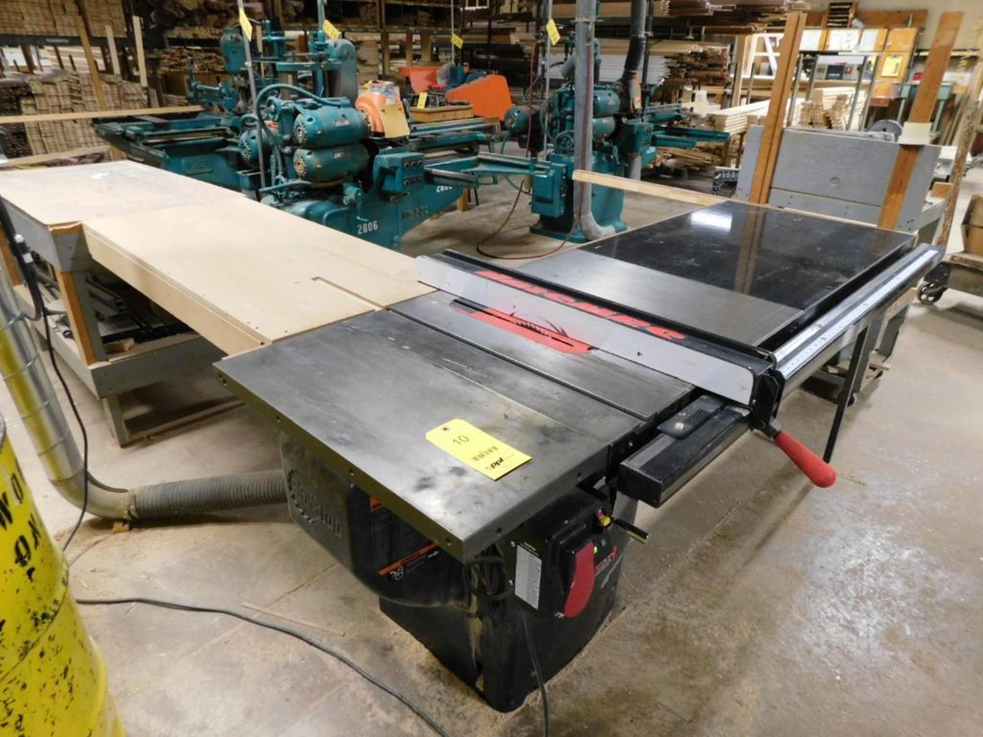 Sawstop Table Saw, Model PCS31230, S/N P143532362 (2014) , Extended Table W/Fence - Image 3 of 7