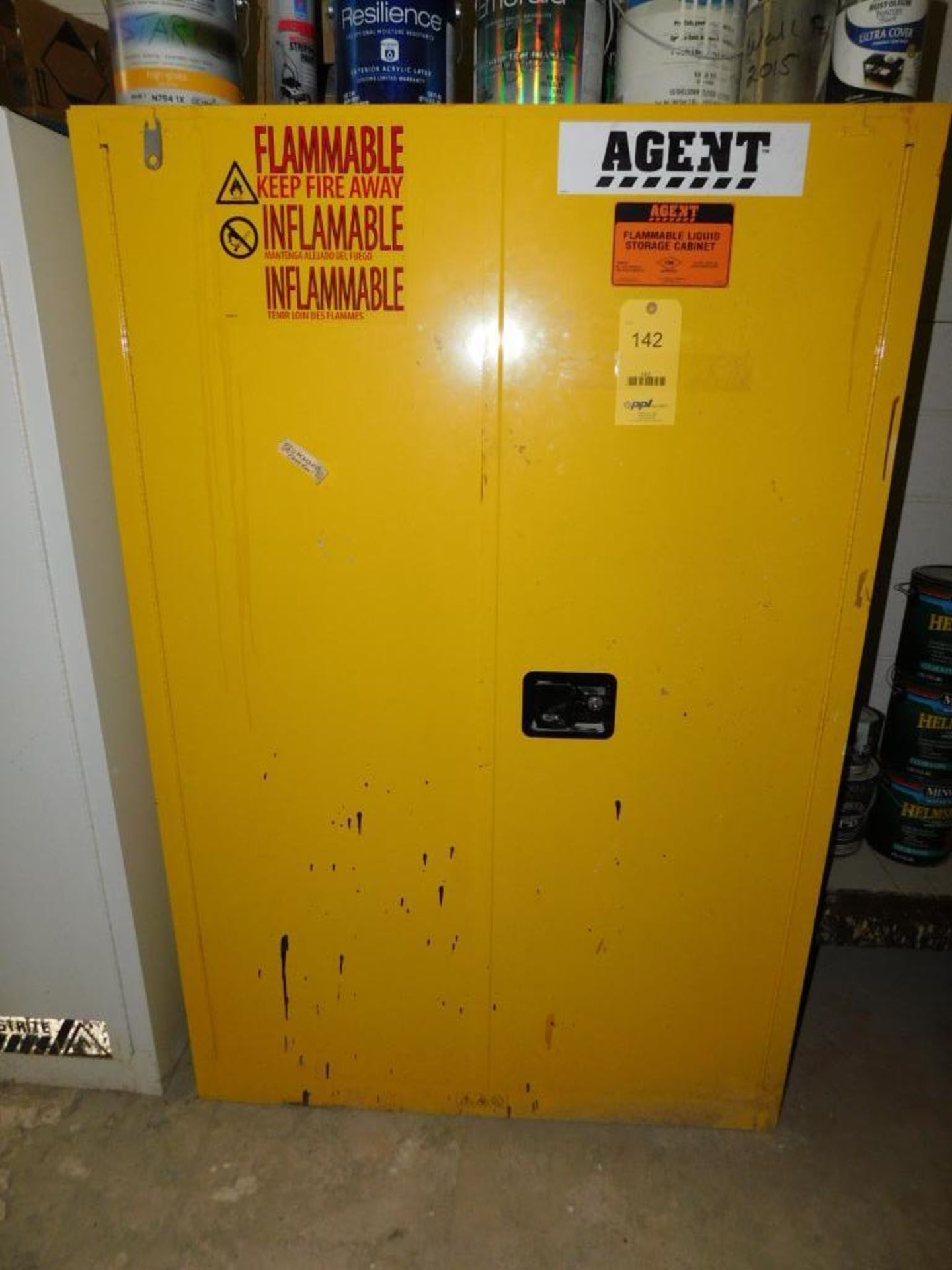 Agent 90-Gallon Flammable Liquid Storage Cabinet