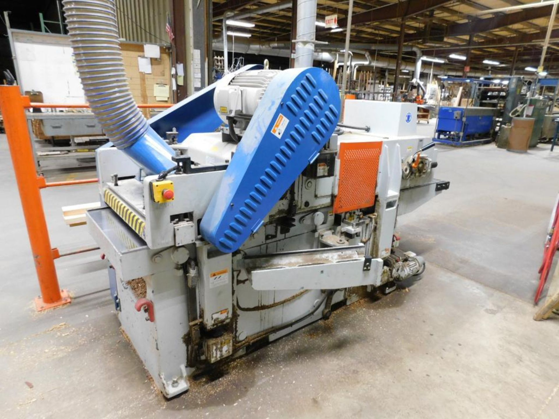 Cantek 25" Double Surface Planer, Model GT-635-ARD, S/N H-1962 (2004), Helical Head, DP525 PLC Contr