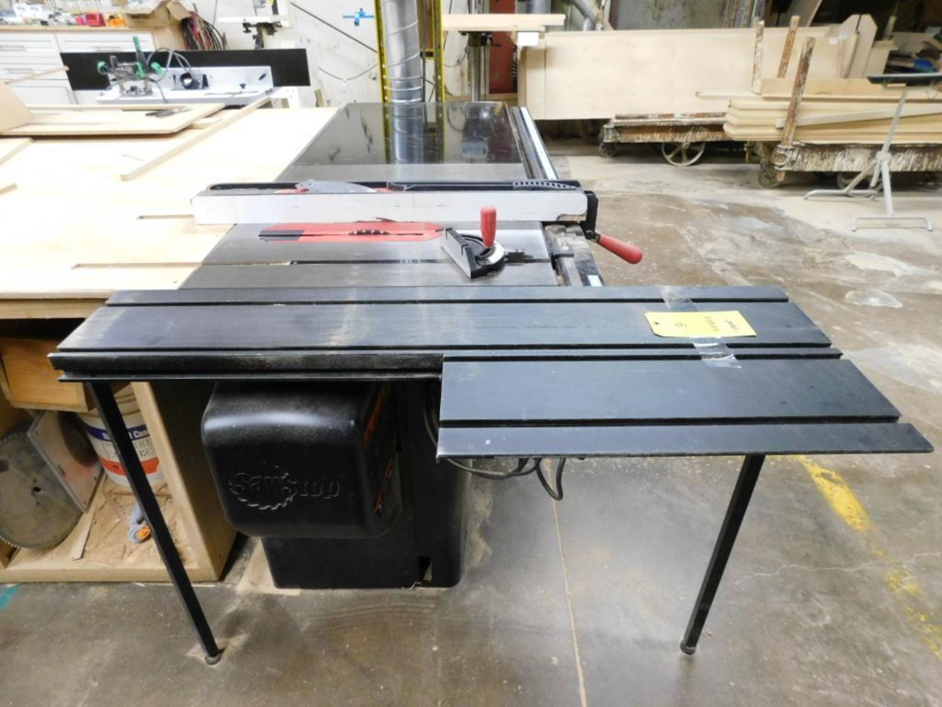Sawstop Table Saw, Model PCS- 31230, S/N P143532354 (2014), 3 HP, Tilting Arbor, Fence - Image 3 of 6
