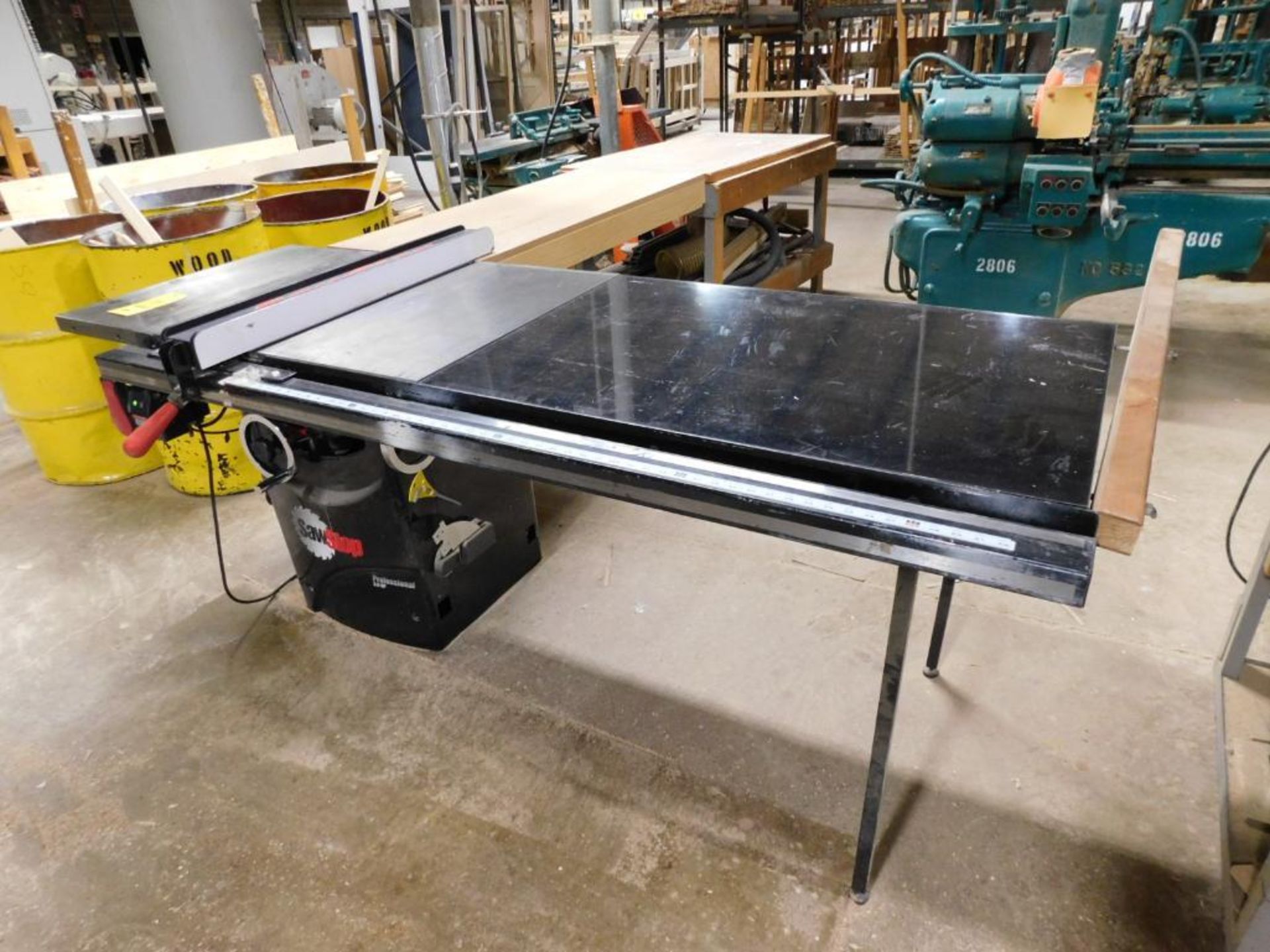 Sawstop Table Saw, Model PCS31230, S/N P143532362 (2014) , Extended Table W/Fence - Image 5 of 7