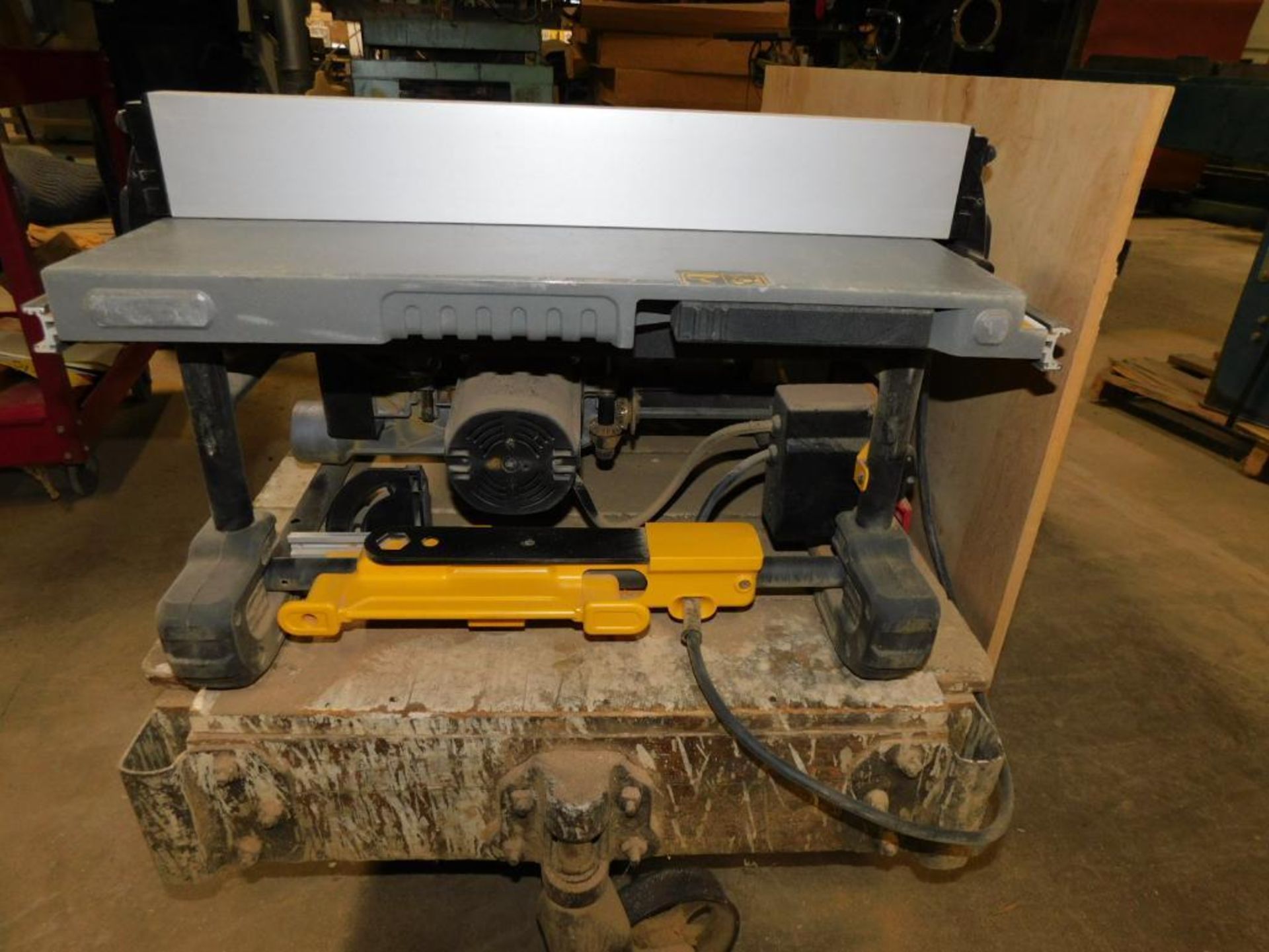 Dewalt Portable 10" Table Saw w/Stand & Rolling Shop Cart - Image 4 of 5