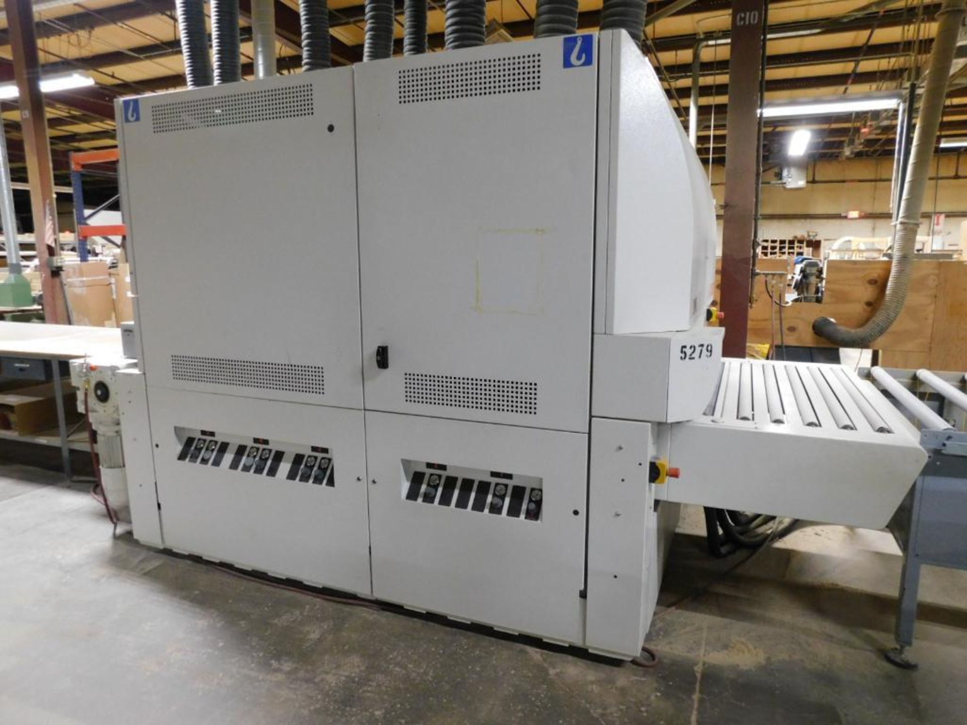 DMC/SCM Group 53" Belt Sander, Model Unisand K, S/N SA/005559 (2006), (3) Overhead Belts, (2) Orbita - Image 2 of 20