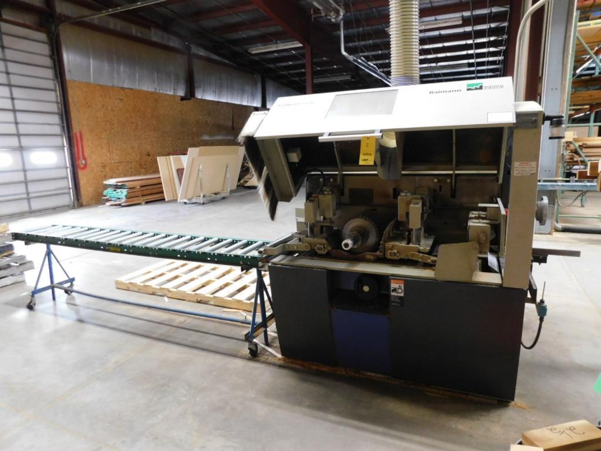 Raimann Weinig 18" Rip Saw, Model PROFIRIP- KM-310, S/N 04245 (2004), Raimann PLC Control, 4 Head, L - Image 2 of 8