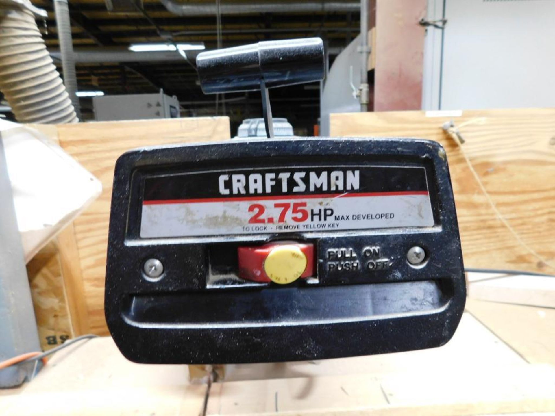 Craftsman 10" Radial Arm Saw, S/N 2937, 2.75 HP - Image 7 of 7