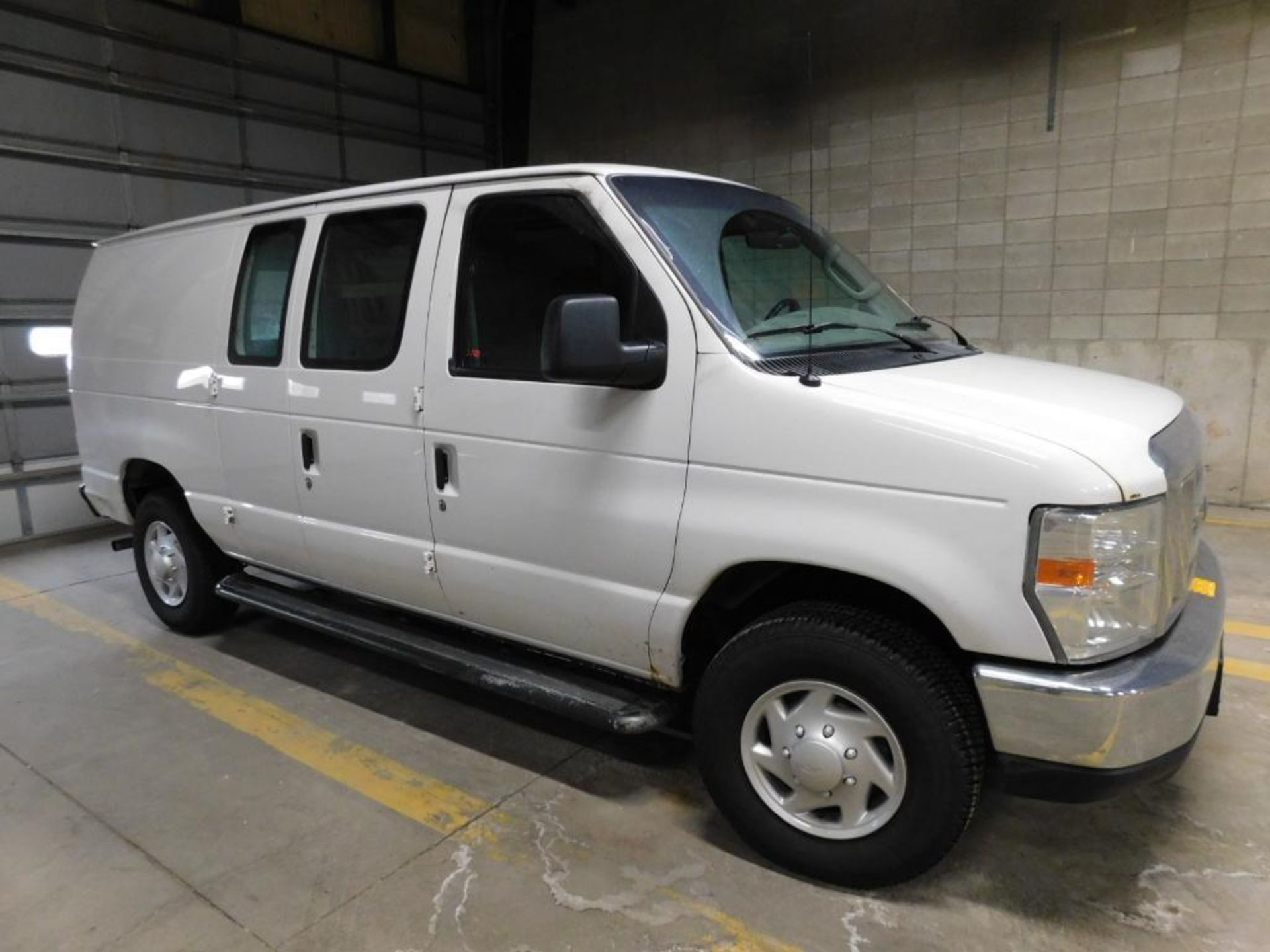 2008 Ford Cargo Van, Model E250 Super Duty, Vin No. 1FTNE24WX8DB02721, 4.6 L V8 Gas Engine, Automati - Image 3 of 11