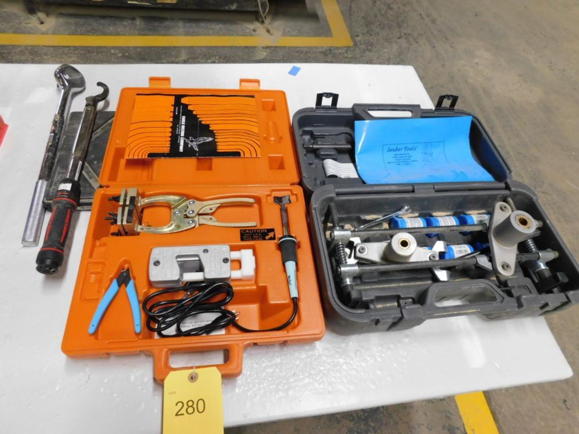 LOT: Souber Morticer, Eagle Belt Repair Kit, Torque Wrench