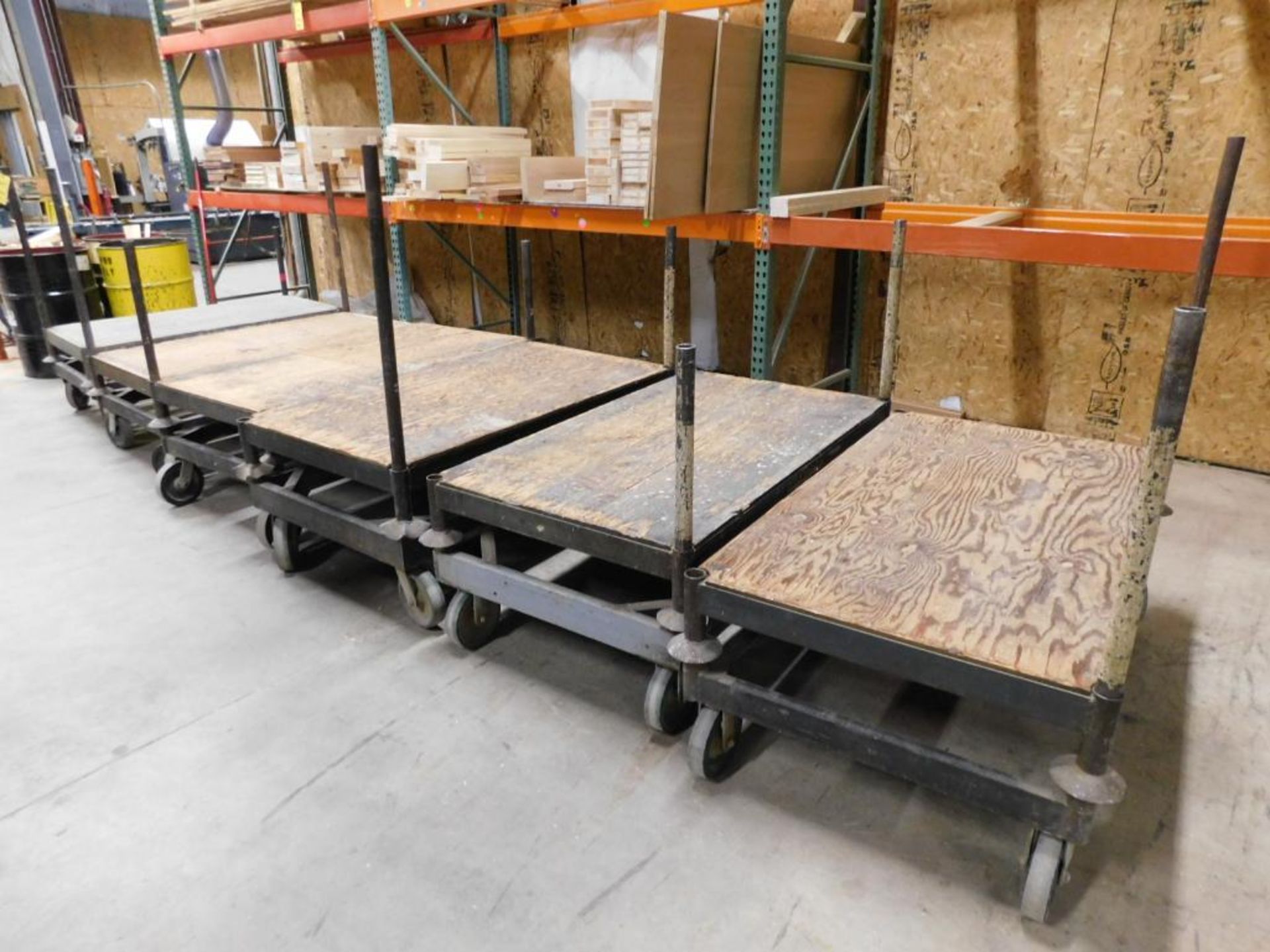 LOT: (6) Rolling Shop Carts - Image 2 of 3