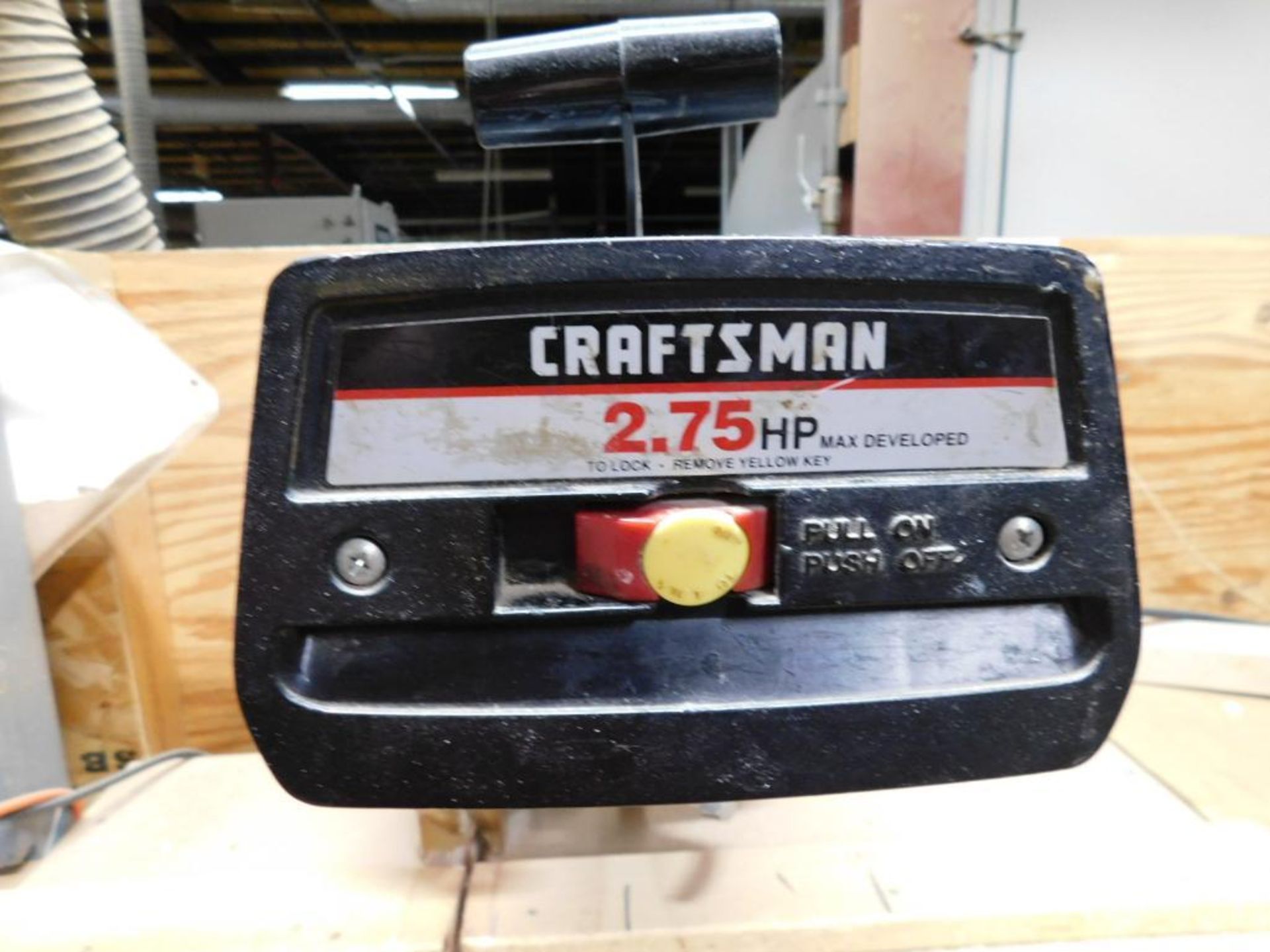 Craftsman 10" Radial Arm Saw, S/N 2937, 2.75 HP - Image 6 of 7