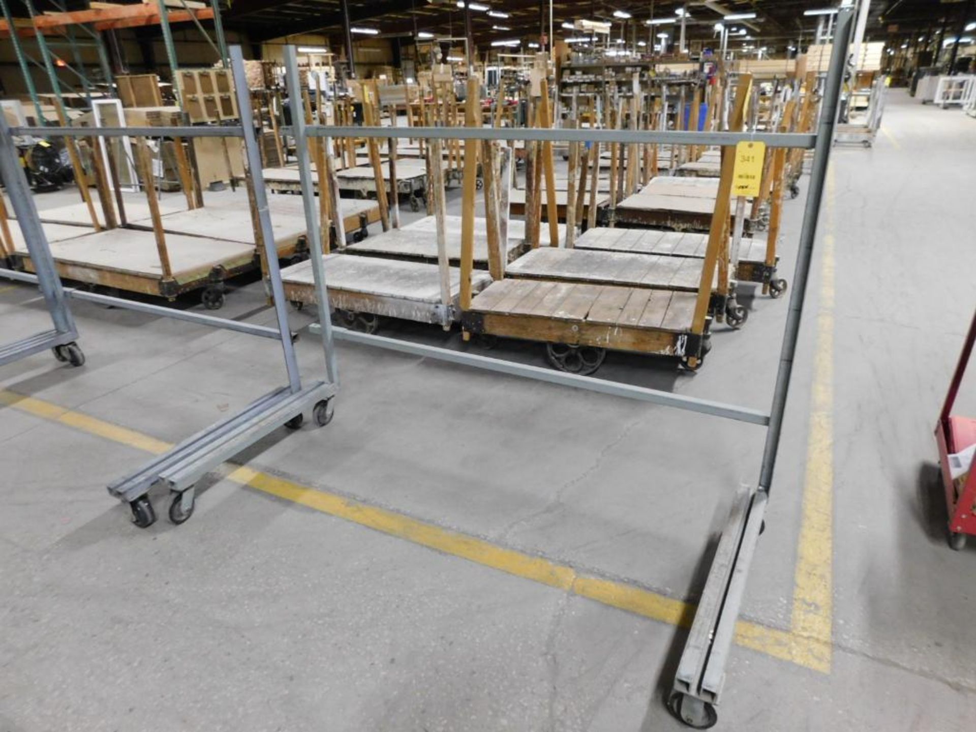 LOT: (3) Rolling Material Carts - Image 2 of 3