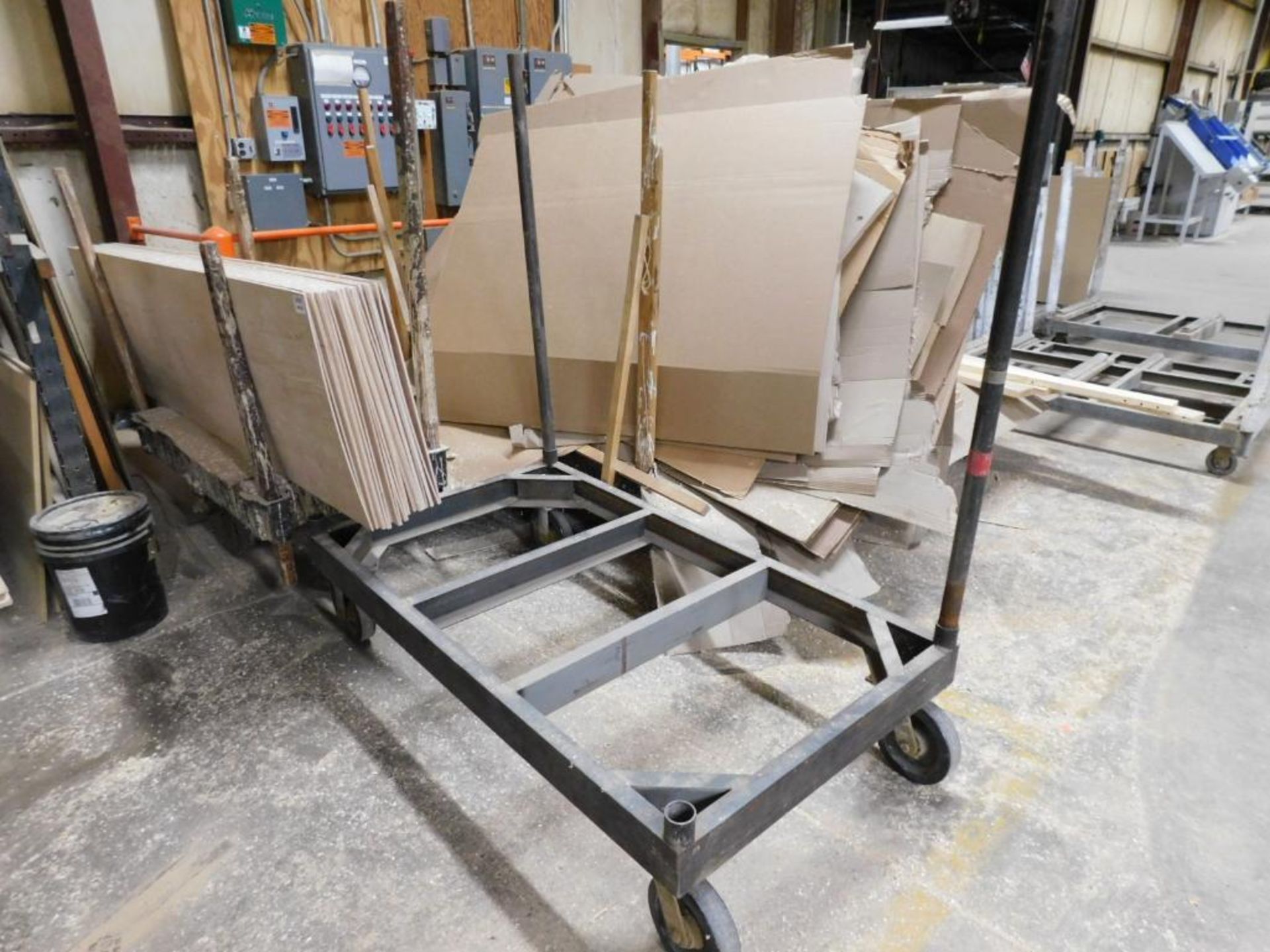 LOT: (8) Rolling Material Carts - Image 3 of 3