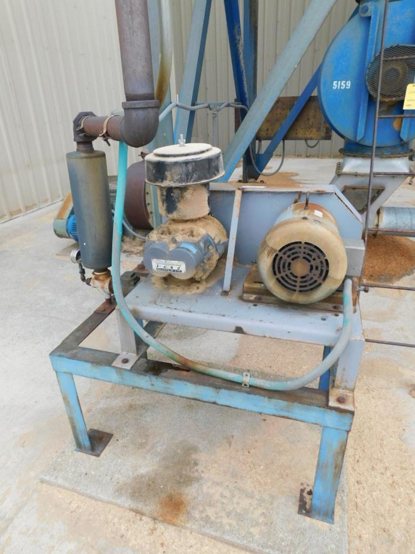 Torit Baghouse/Dust Collector, Model 484RFW w/Blower, Air Locks, etc. - Image 6 of 8