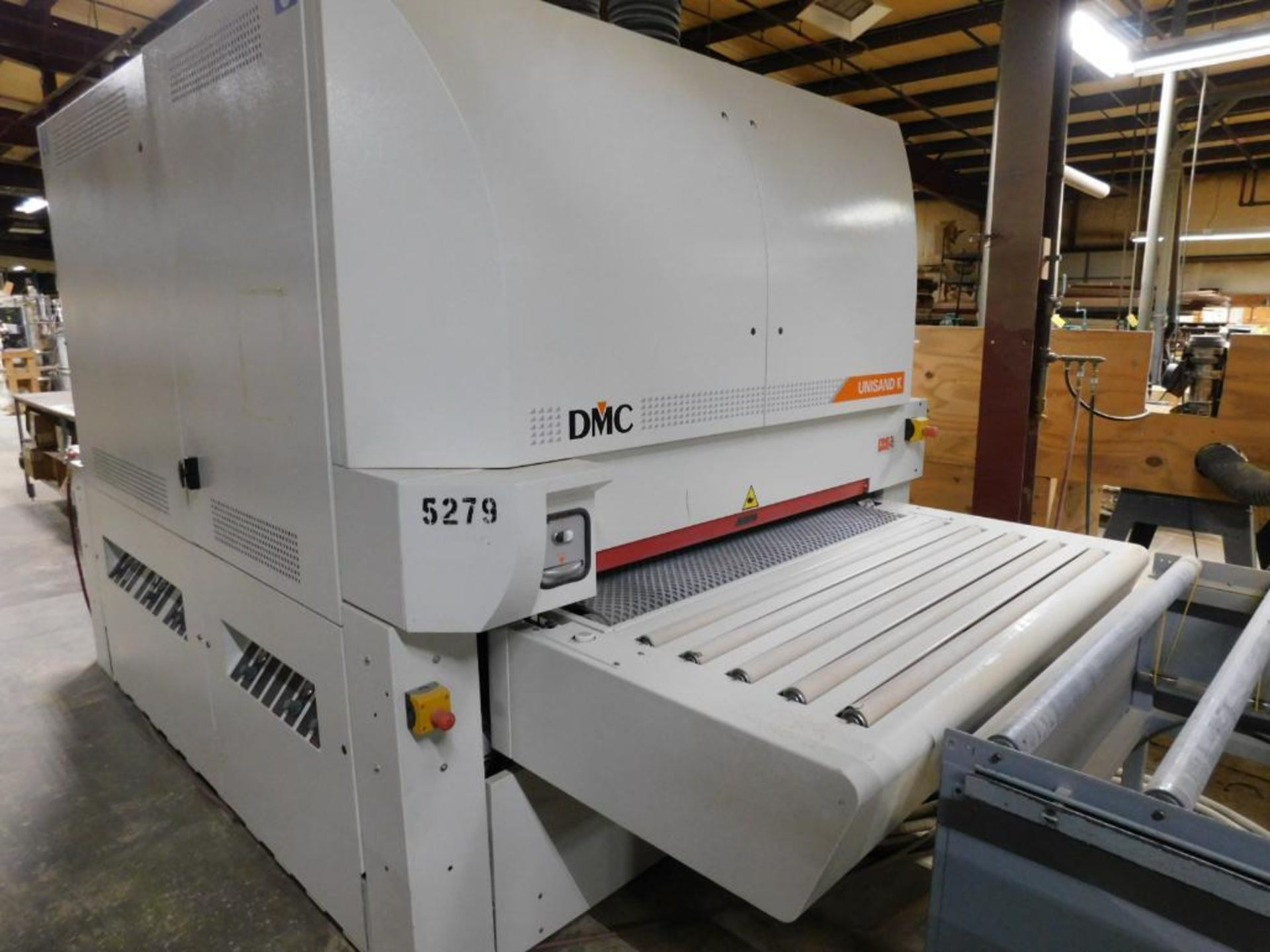 DMC/SCM Group 53" Belt Sander, Model Unisand K, S/N SA/005559 (2006), (3) Overhead Belts, (2) Orbita - Image 3 of 20