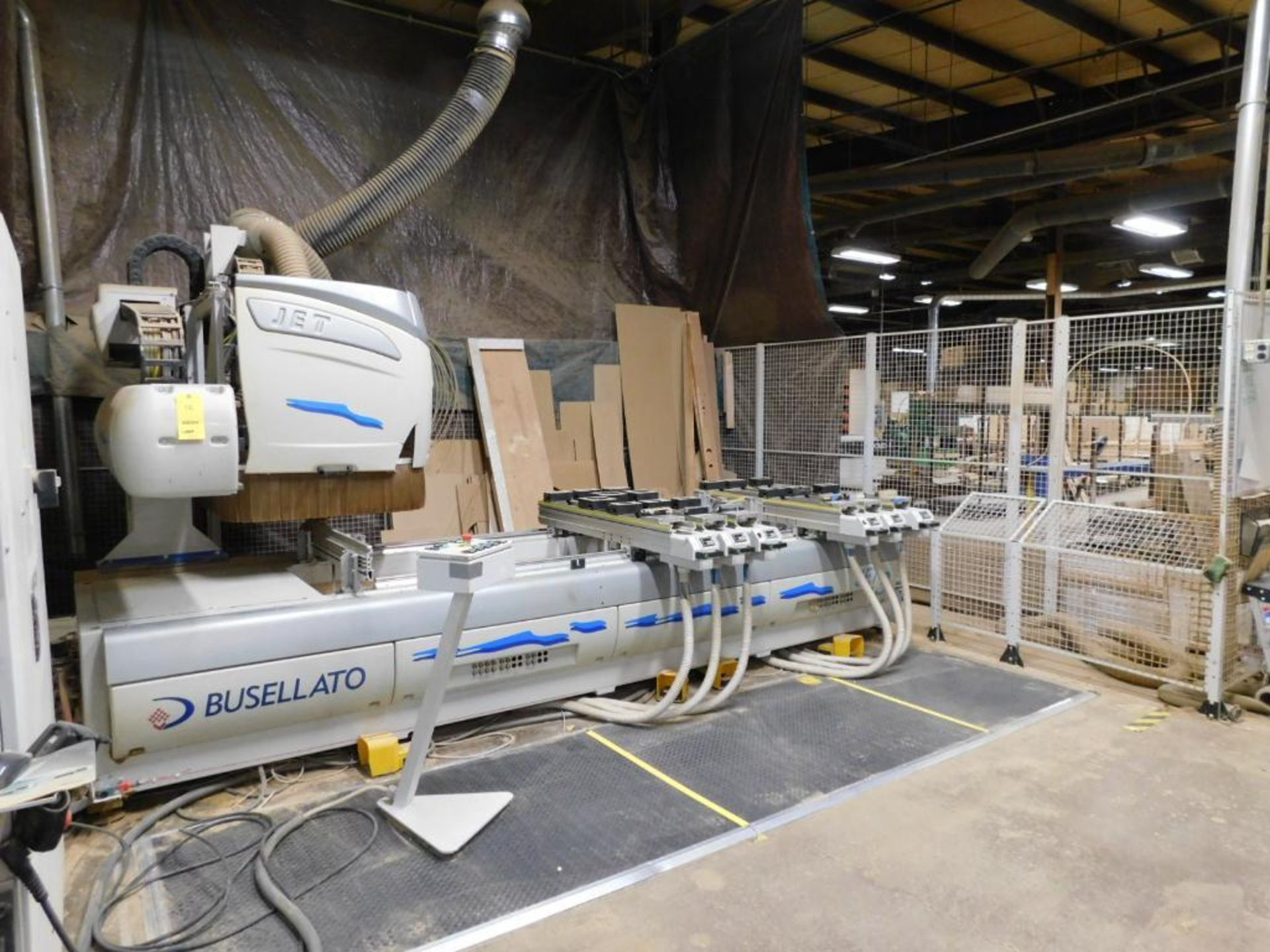 Busellato CNC Router, Model Jet 3, S/N 5670 (2003), Approx. 10' X 5' Capacity, (6) Busellato Pneumax - Image 3 of 18