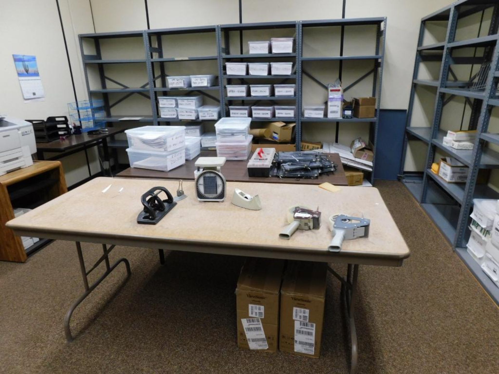LOT: Contents of Main Office (NO ART, NO ELECTRONICS, NOTHING ATTACHED TO WALLS) - Image 3 of 27