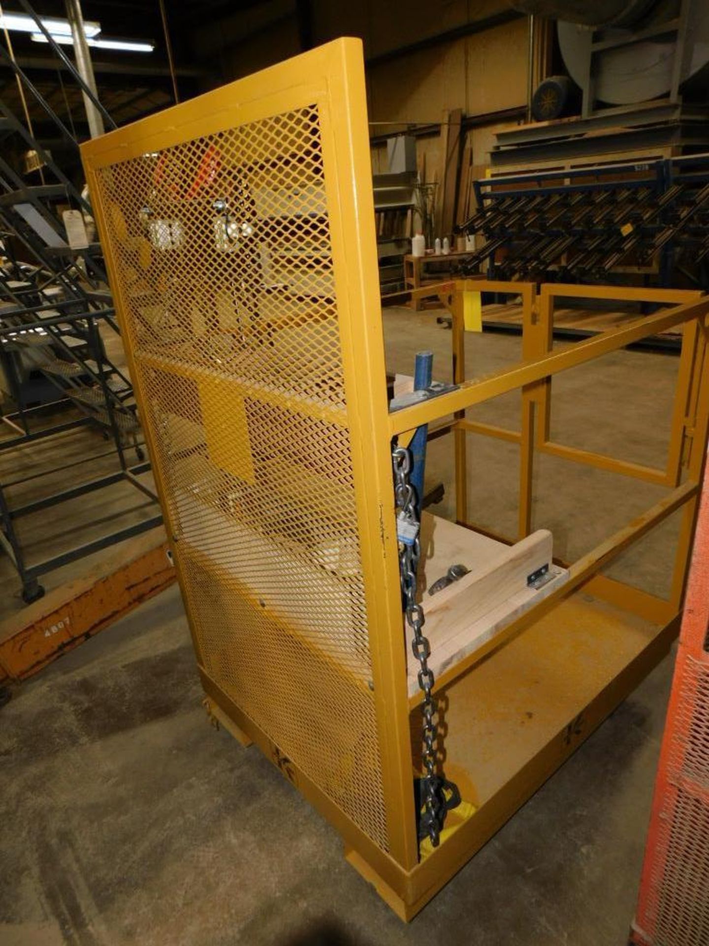 45" x 33" Koke Forklift Man Basket - Image 4 of 4