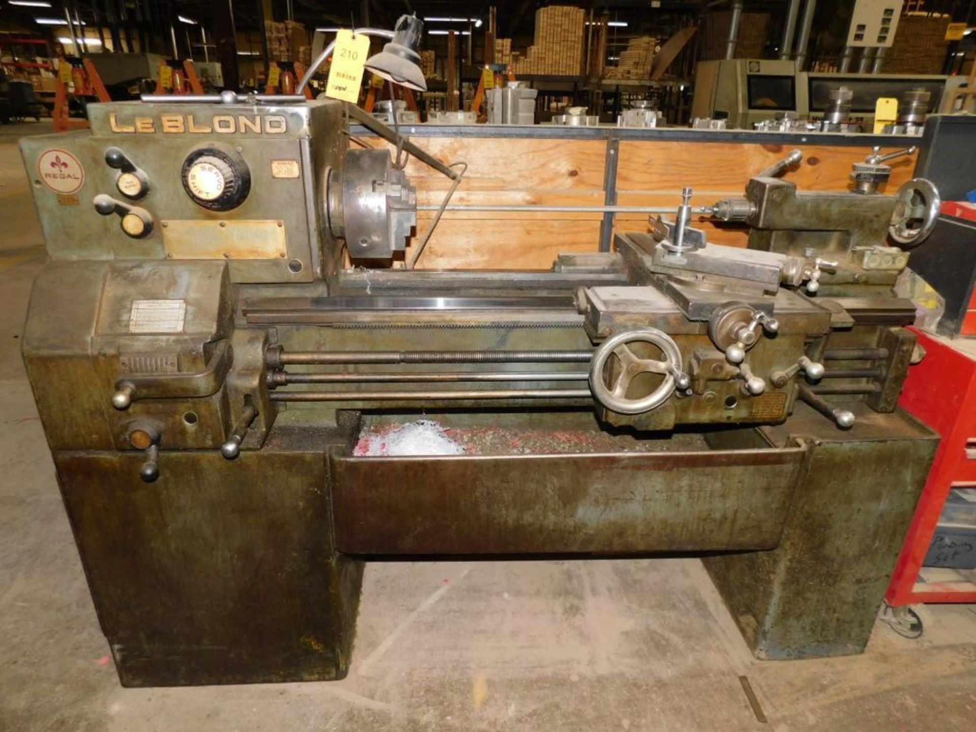 Leblond Engine Lathe, Model Regal 15" Swing x 36" Between Centers, S/N 4B1005, 3-Jaw/4-Jaw Chucks, T - Image 3 of 9