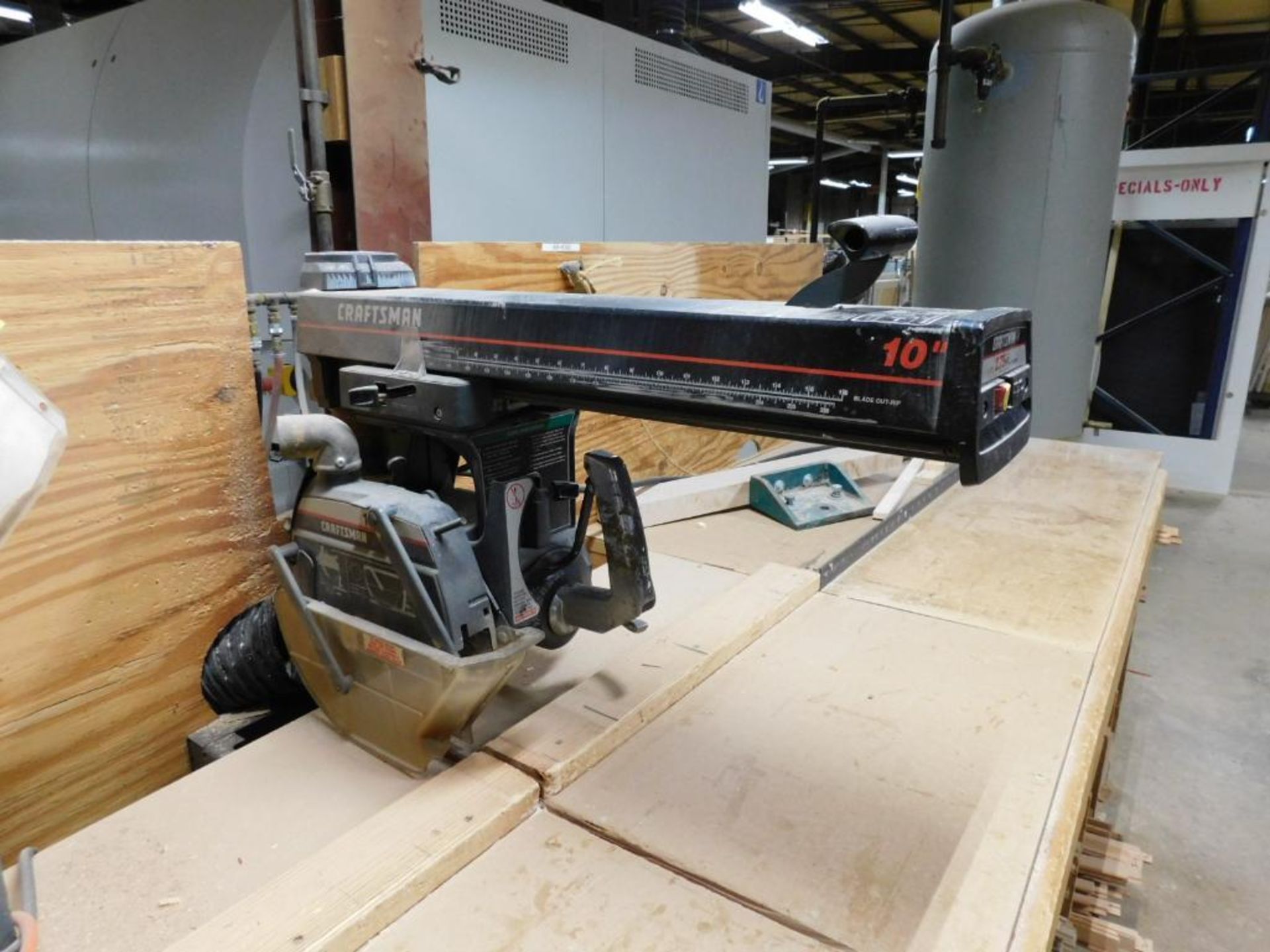 Craftsman 10" Radial Arm Saw, S/N 2937, 2.75 HP - Image 3 of 7