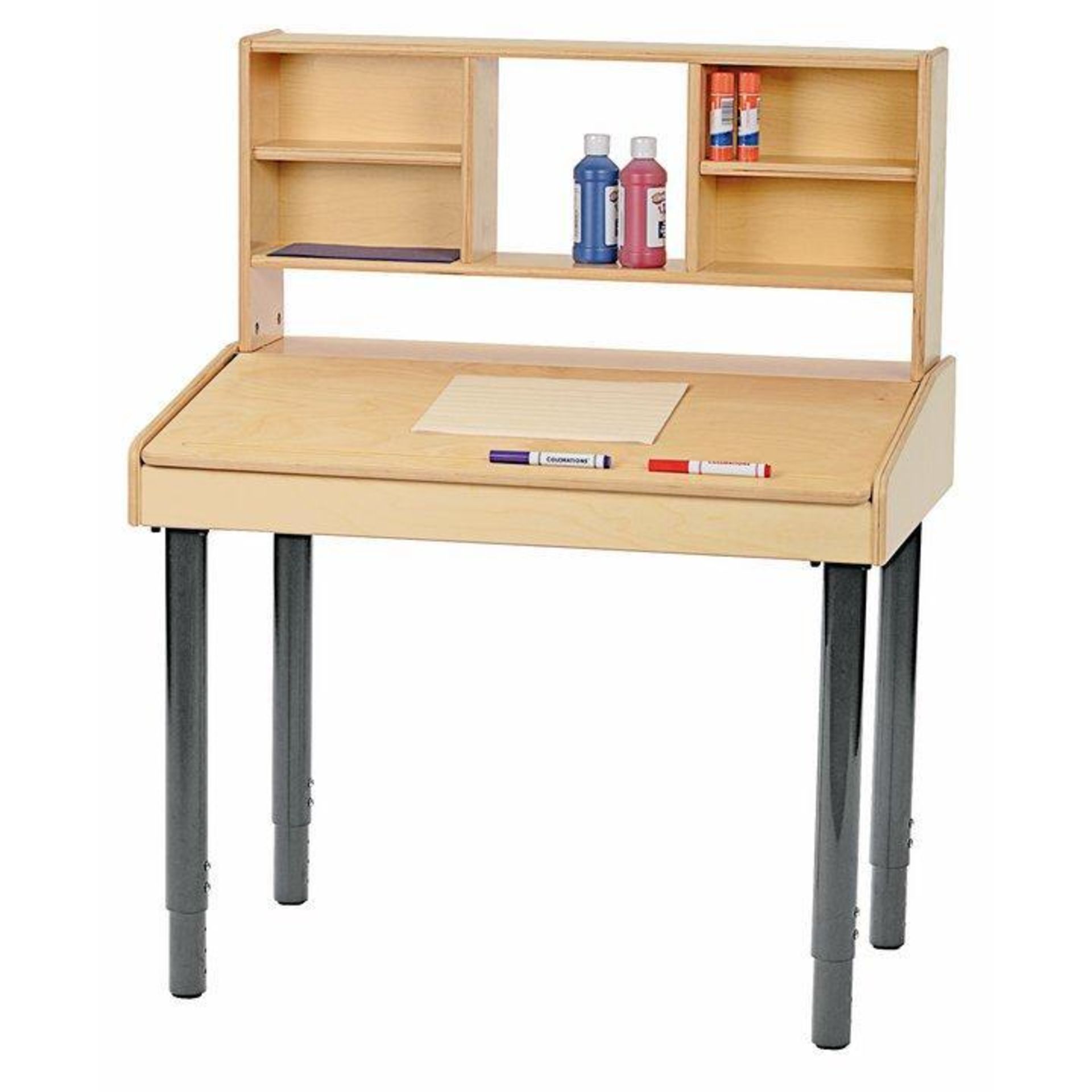 LOT: Writing Desk Box 1, VL Shelf Unit 36" and Reading Cube, Model Numbers MPC3019-1, ANG9150-1 and - Image 2 of 6